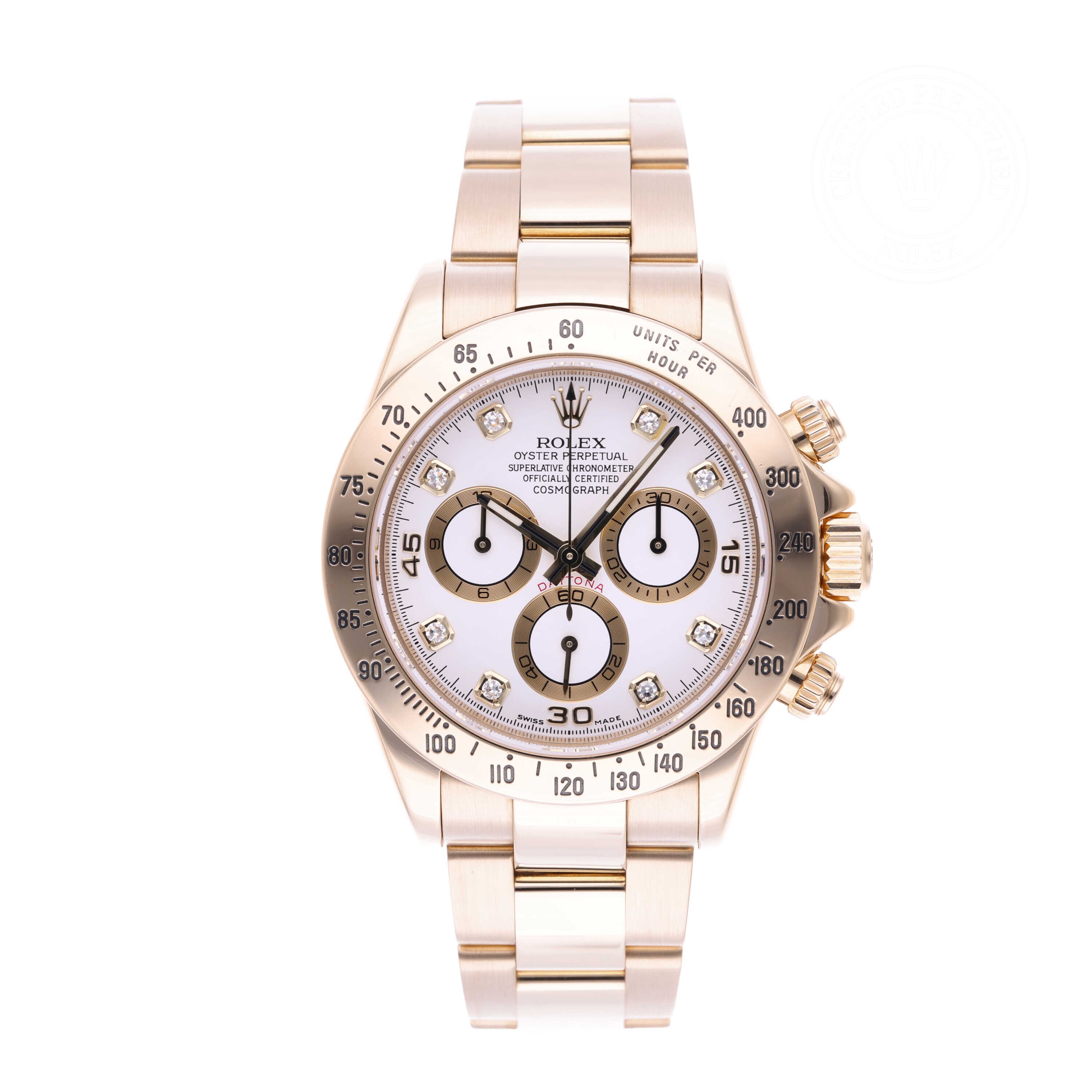 Rolex Cosmograph Daytona Official Certified Pre-Owned