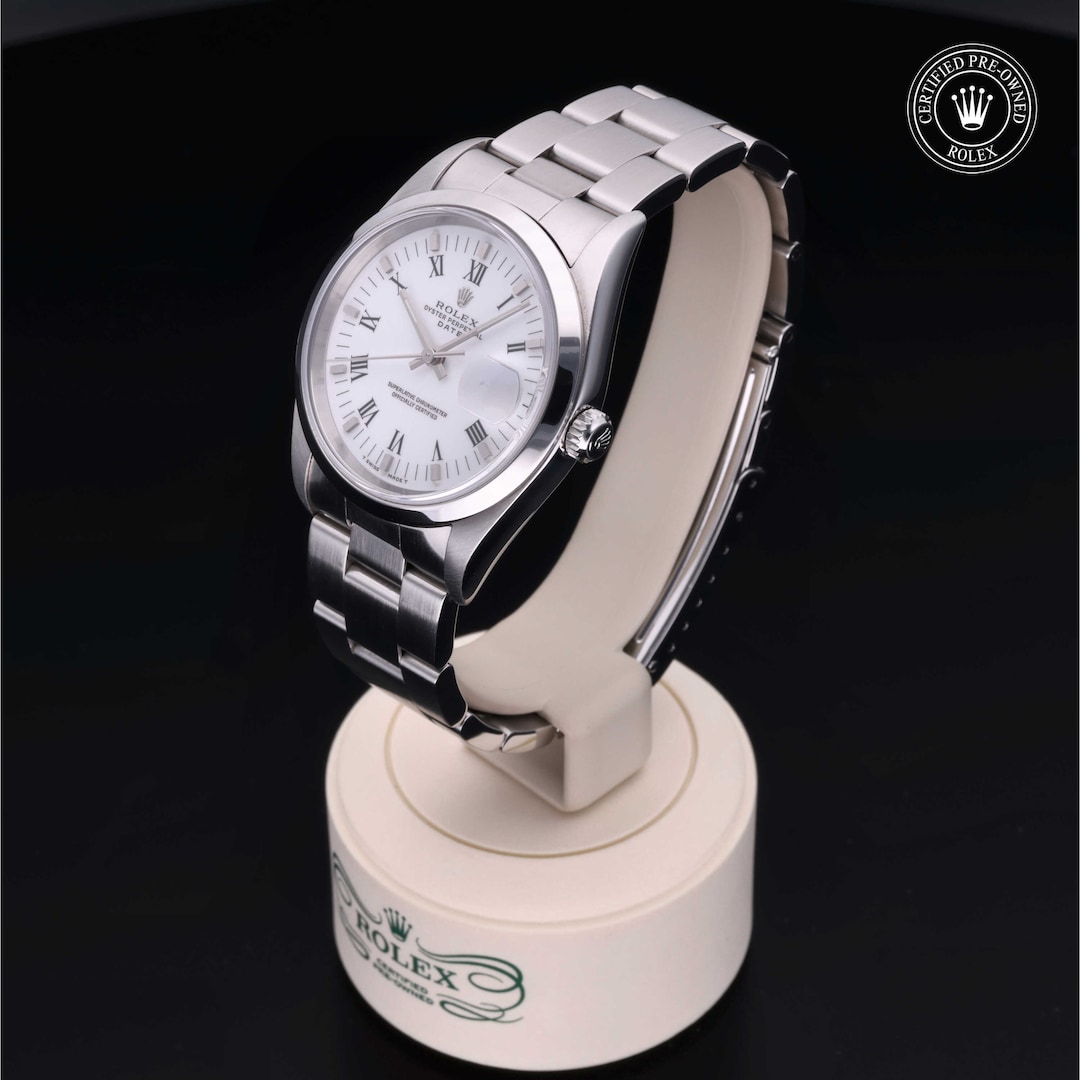 Rolex Rolex Certified Pre-Owned Oyster Perpetual Date 34 Rolex Rolex Certified Pre-Owned Oyster Perpetual Date 34