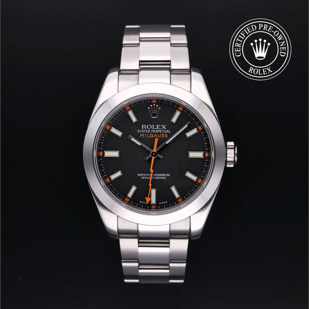 Rolex Certified Pre-Owned Milgauss Rolex Certified Pre-Owned Milgauss