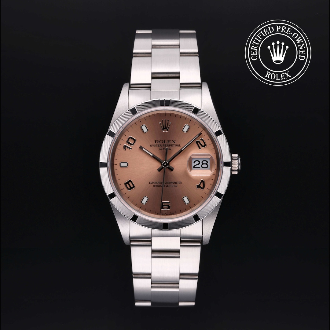 Rolex Certified Pre-Owned Date 34 Rolex Certified Pre-Owned Date 34