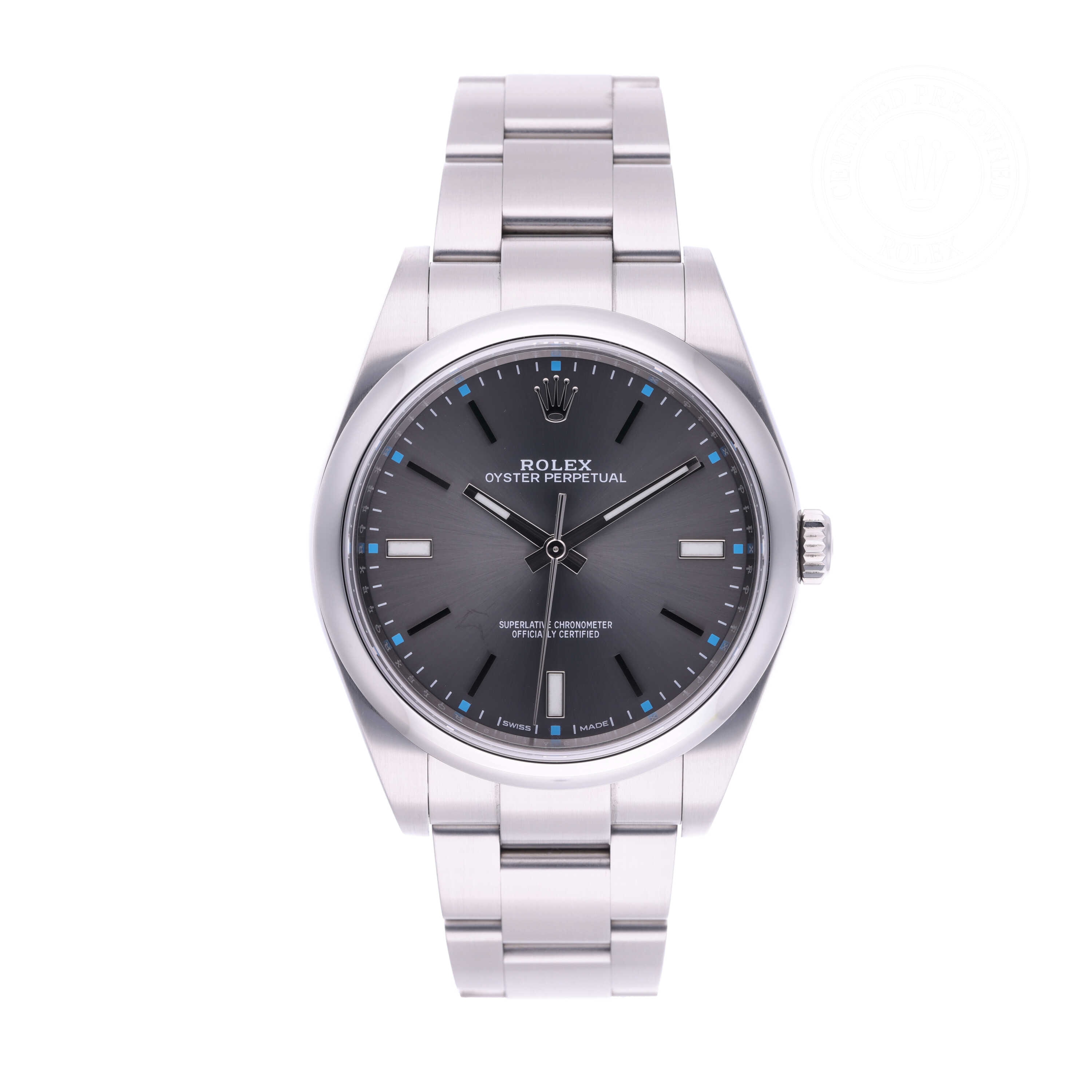 Rolex Oyster Perpetual 39 Official Certified Pre-Owned
