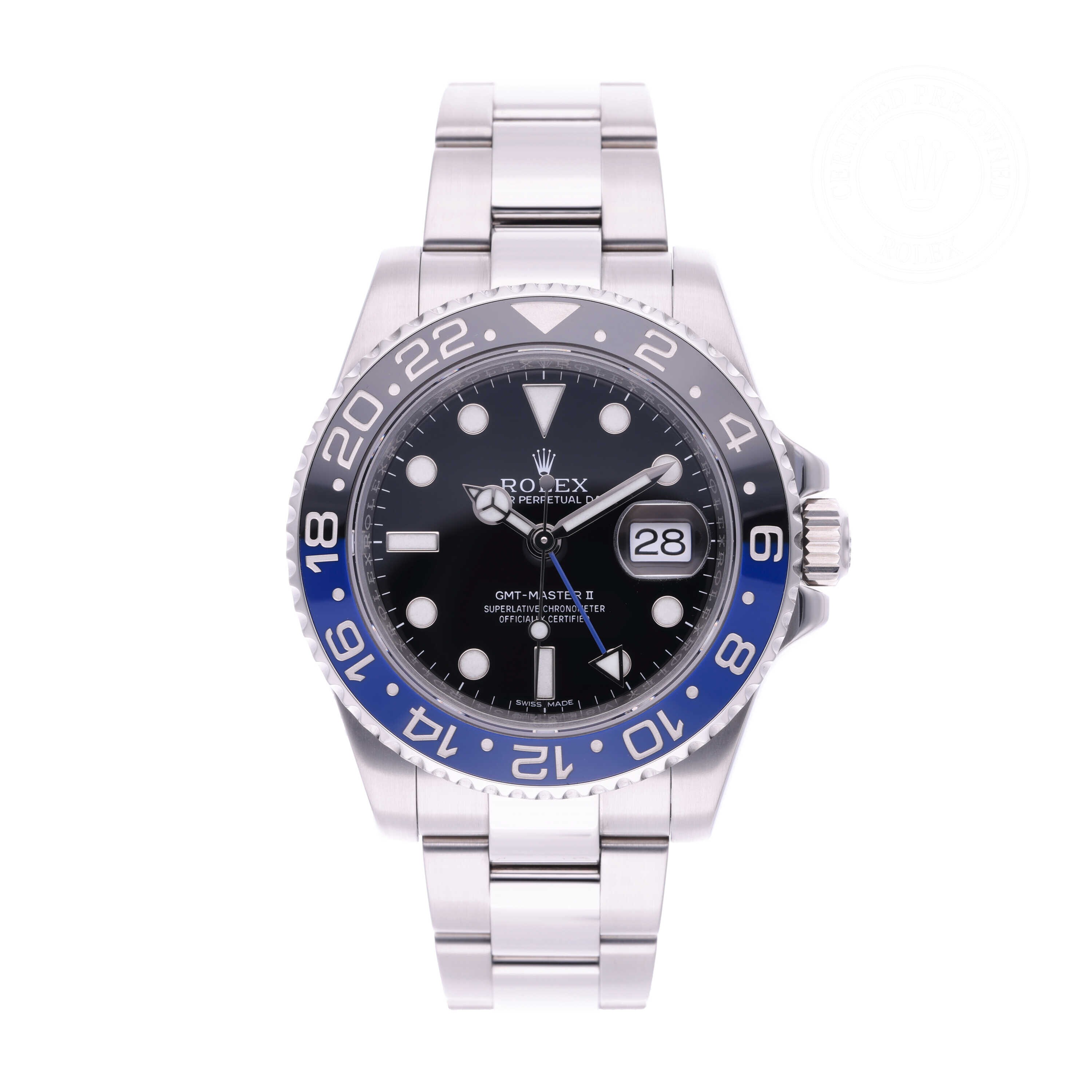 Rolex GMT-Master II Official Certified Pre-Owned