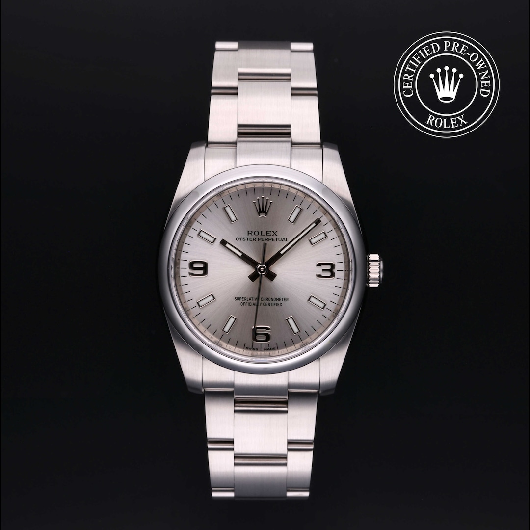 Rolex Rolex Certified Pre-Owned Oyster Perpetual 34 Rolex Rolex Certified Pre-Owned Oyster Perpetual 34