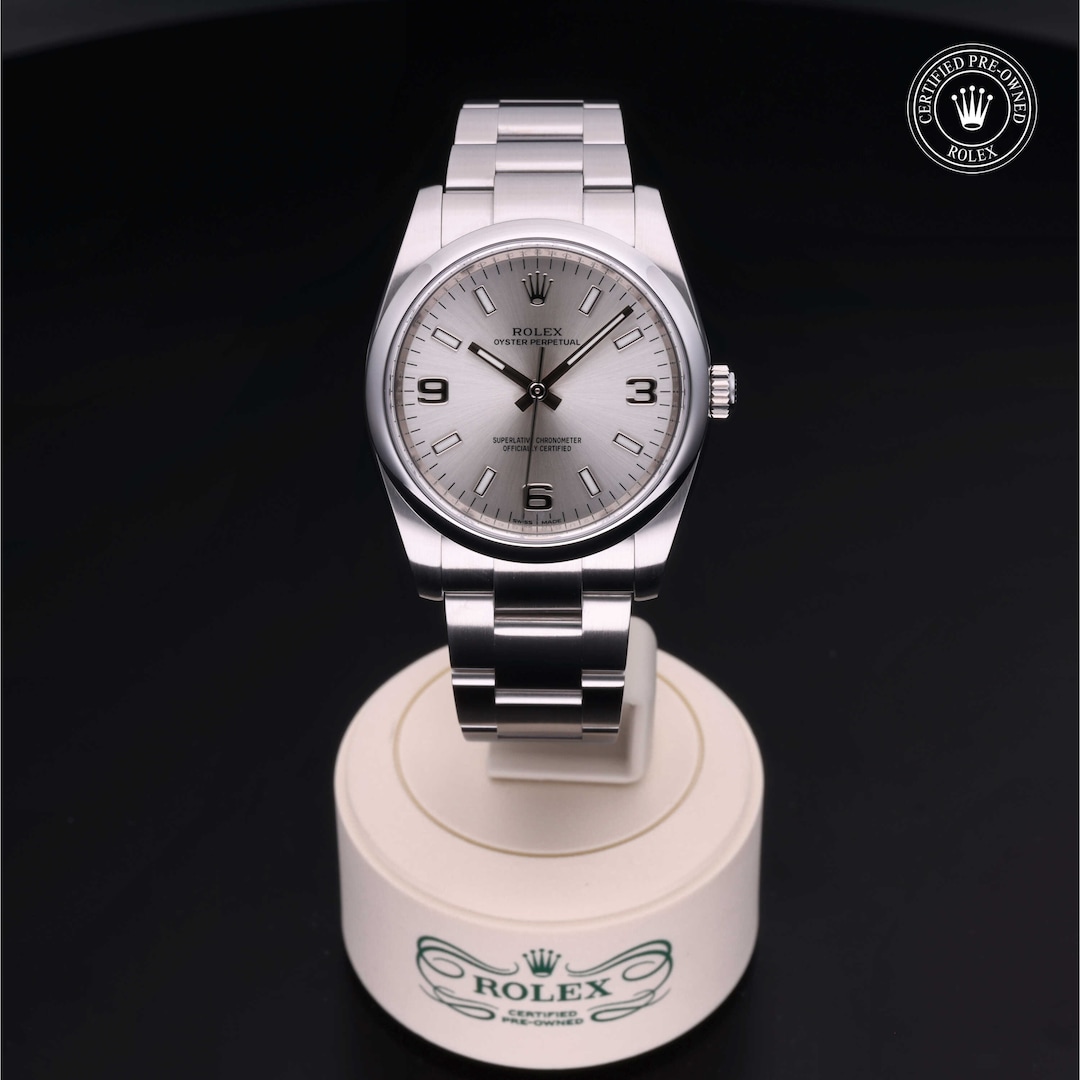 Rolex Rolex Certified Pre-Owned Oyster Perpetual 34 Rolex Rolex Certified Pre-Owned Oyster Perpetual 34