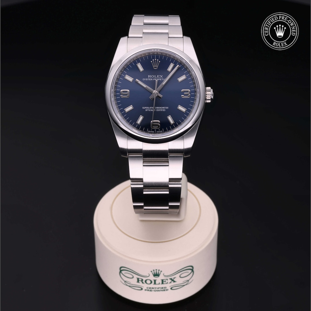 Rolex Rolex Certified Pre-Owned Oyster Perpetual 34 Rolex Rolex Certified Pre-Owned Oyster Perpetual 34