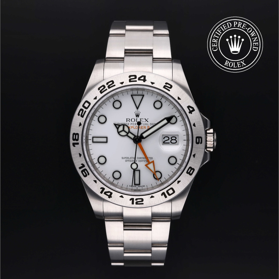 Rolex Certified Pre-Owned Explorer II Rolex Certified Pre-Owned Explorer II