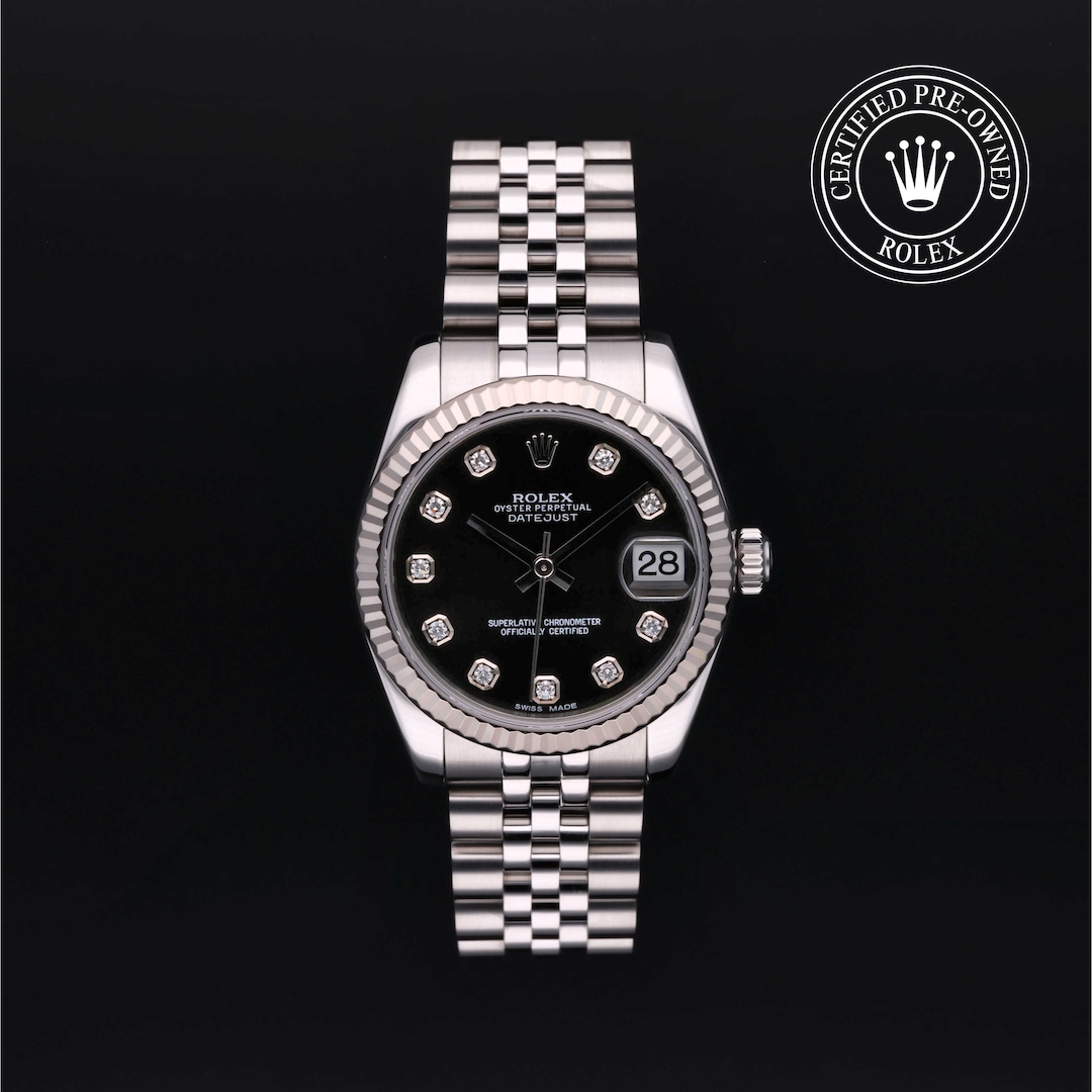 Pre owned diamond online rolex