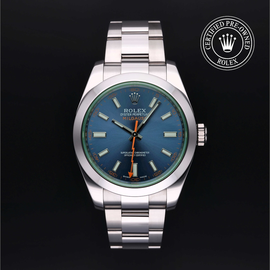Rolex Certified Pre-Owned Milgauss Rolex Certified Pre-Owned Milgauss