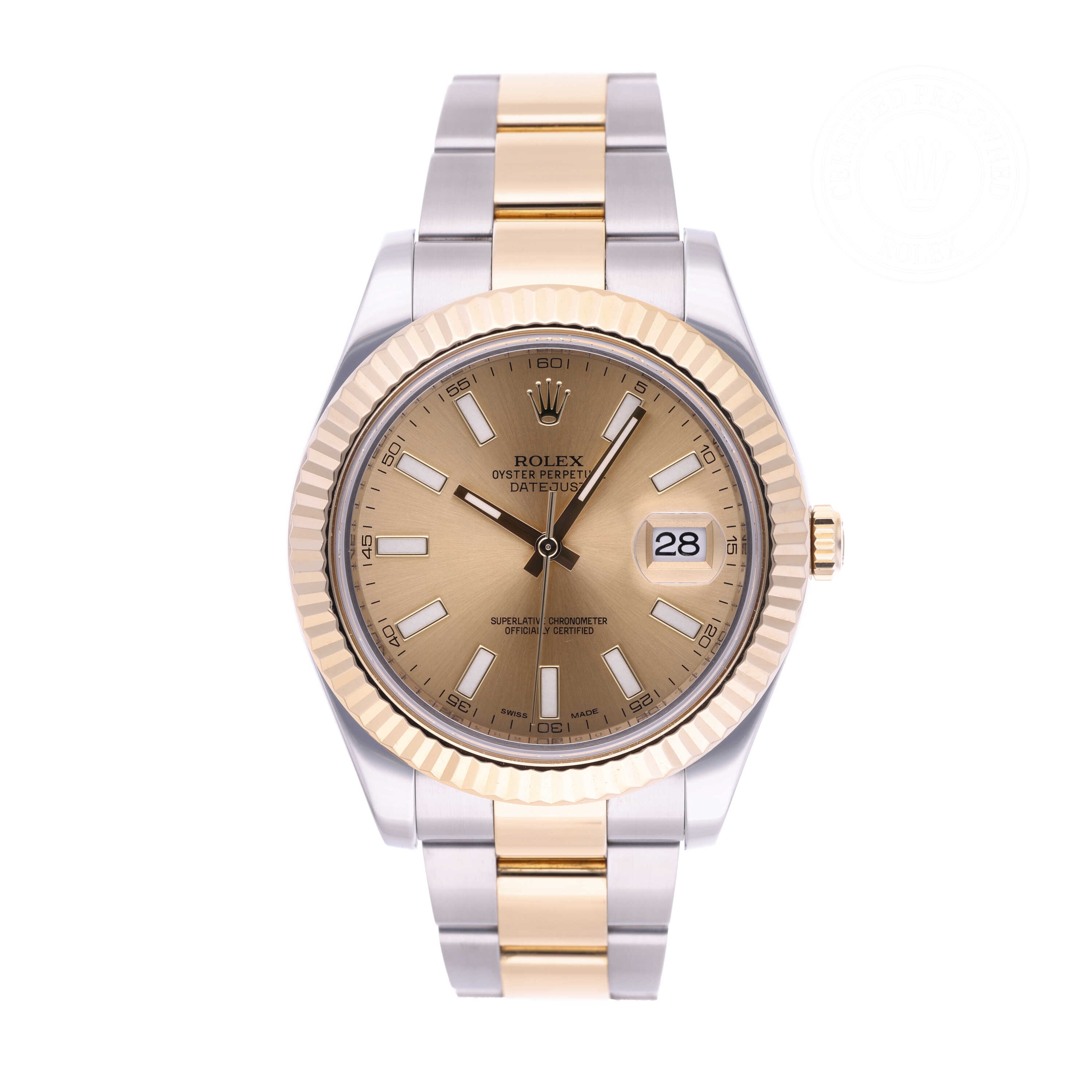 Rolex Datejust II Official Certified Pre-Owned
