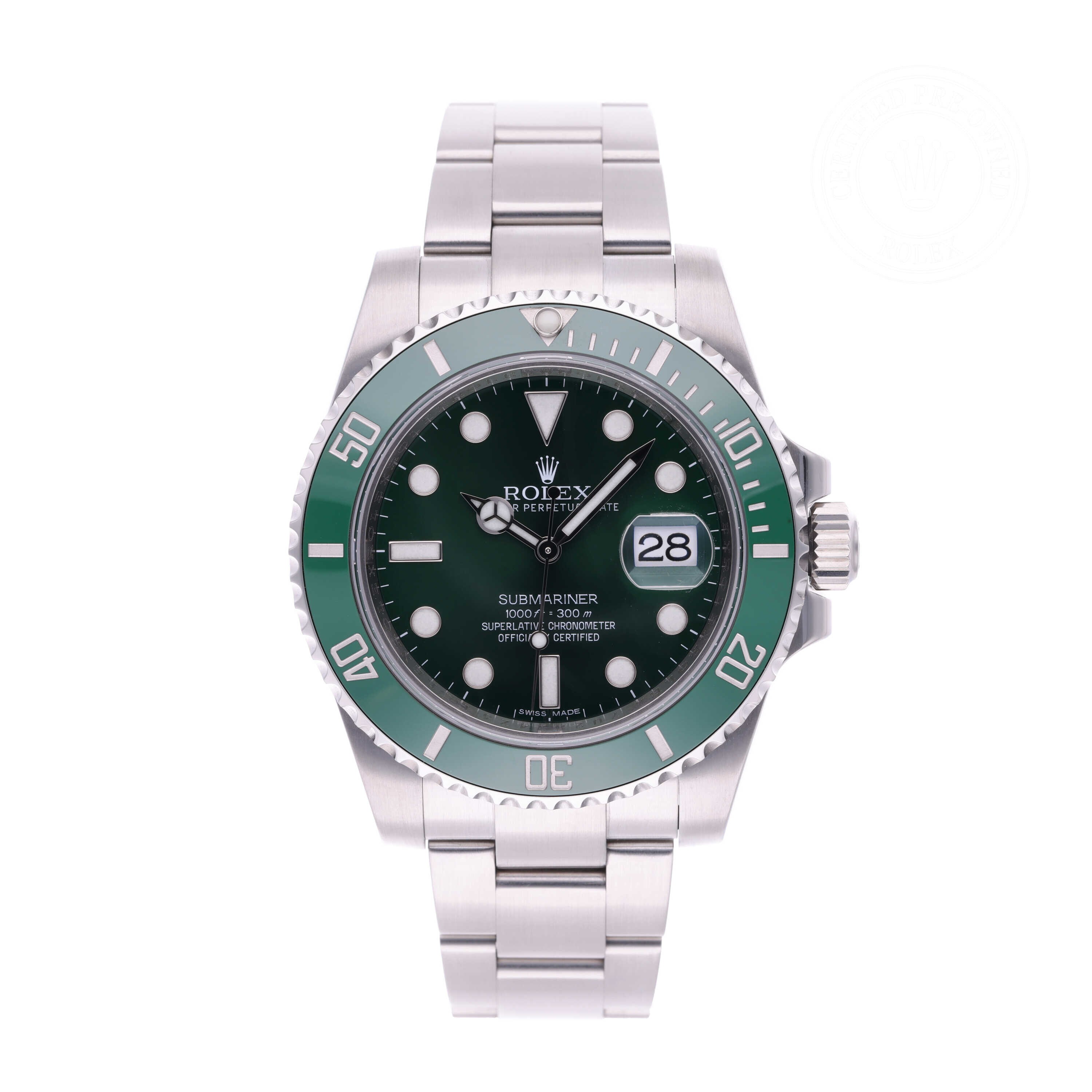 Rolex Submariner Date Official Certified Pre-Owned