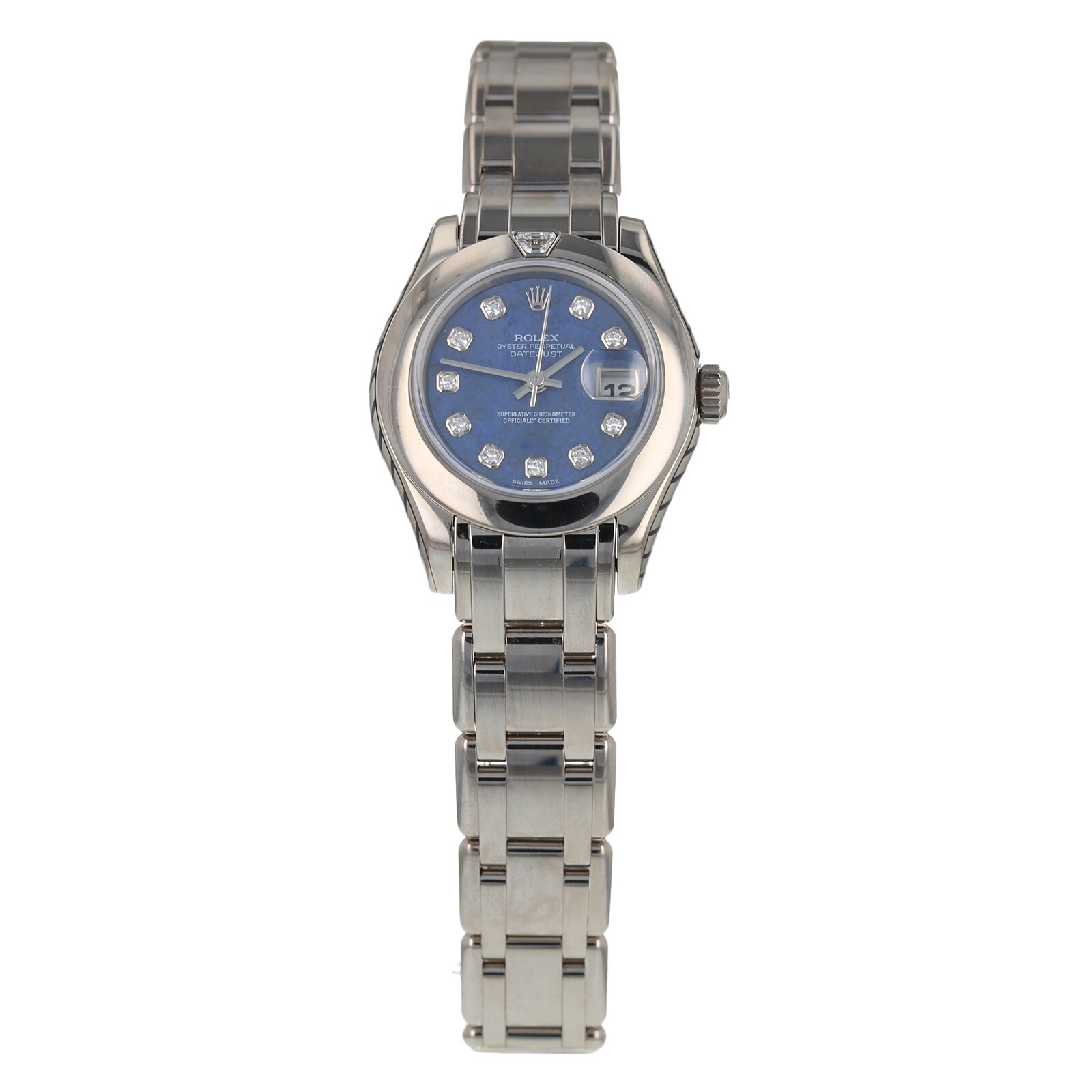 Pre-Owned Rolex Pre-Owned Rolex Datejust Pearlmaster Ladies Watch 80329