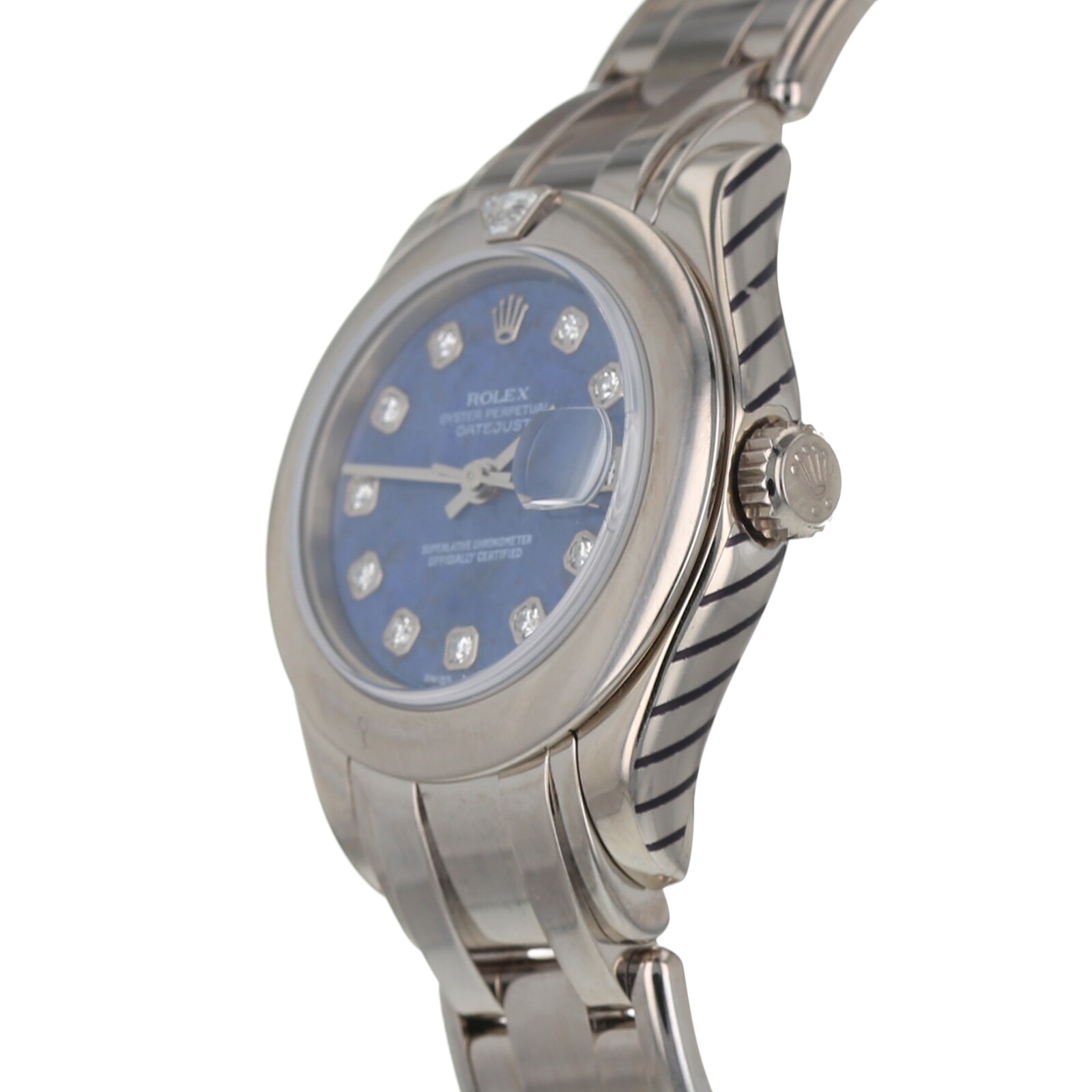 Pre-Owned Rolex Pre-Owned Rolex Datejust Pearlmaster Ladies Watch 80329