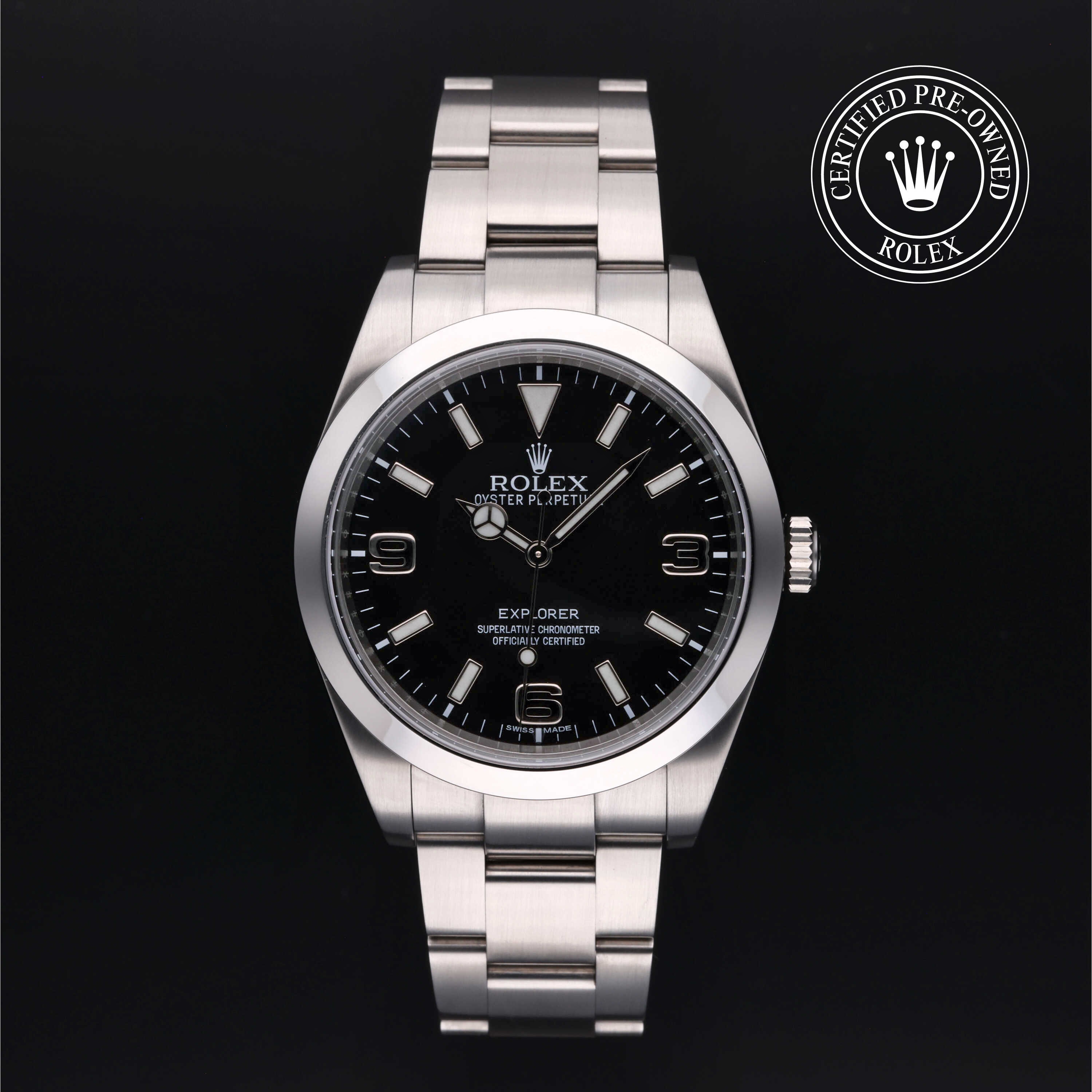 Explorer | Rolex Certified Pre Owned | Watches Of Switzerland UK