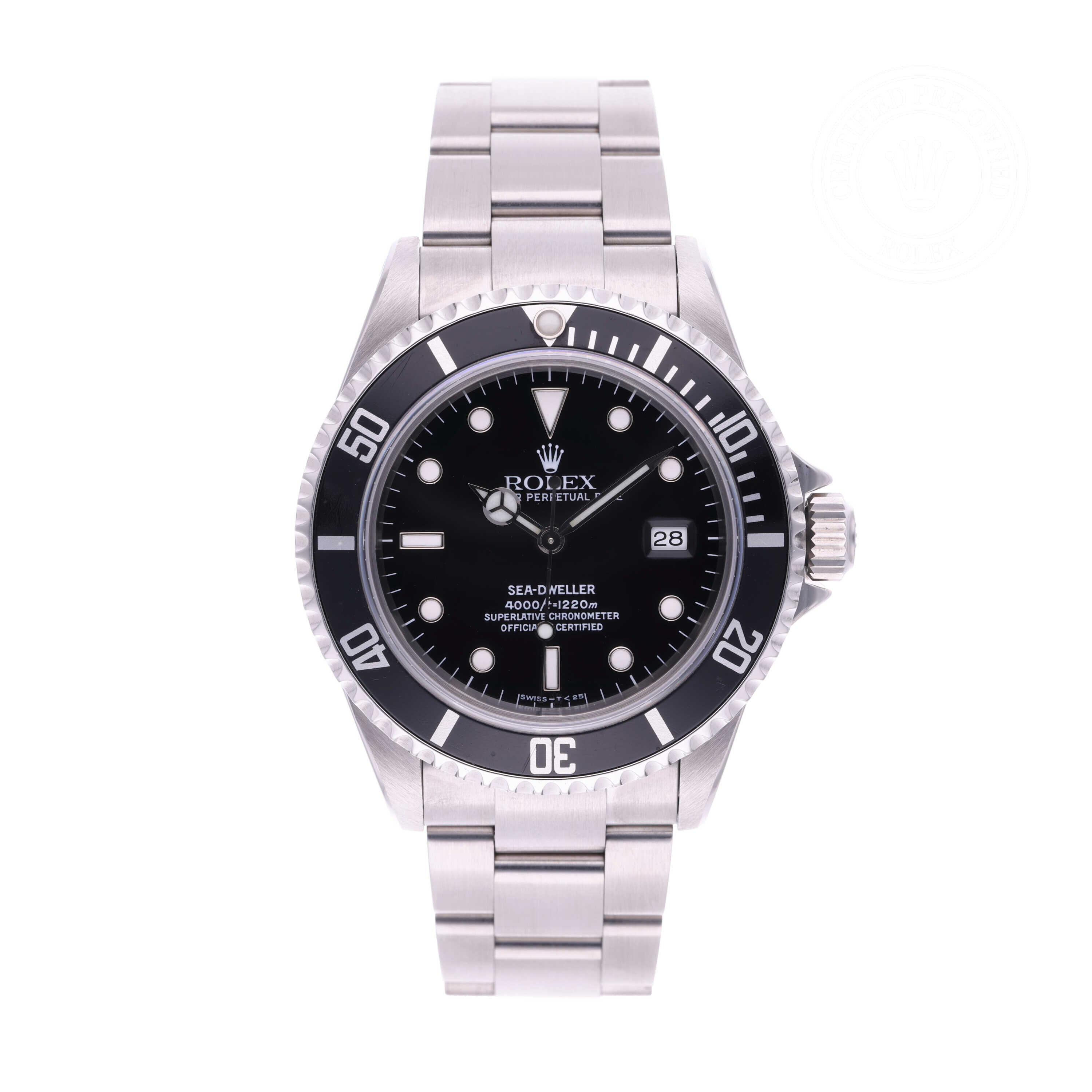 Rolex Sea-Dweller Official Certified Pre-Owned