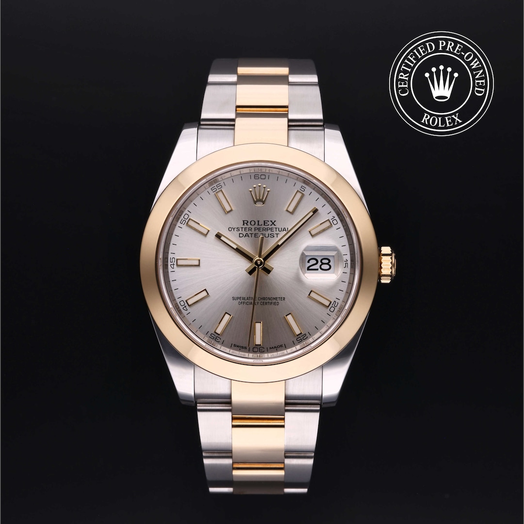 Rolex Datejust in Oystersteel and gold, M126303-0001