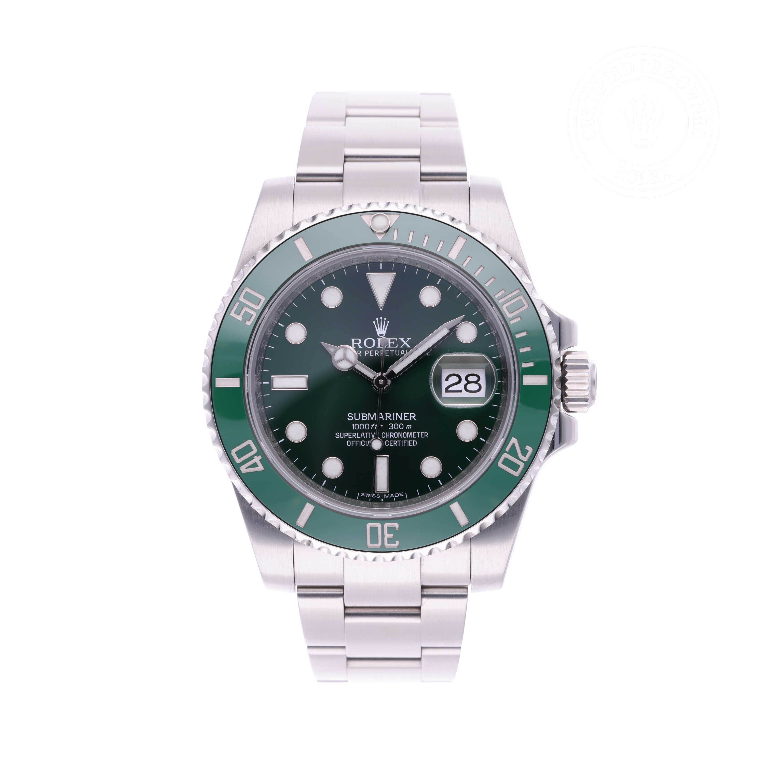 Rolex Submariner Date Official Certified Pre-Owned