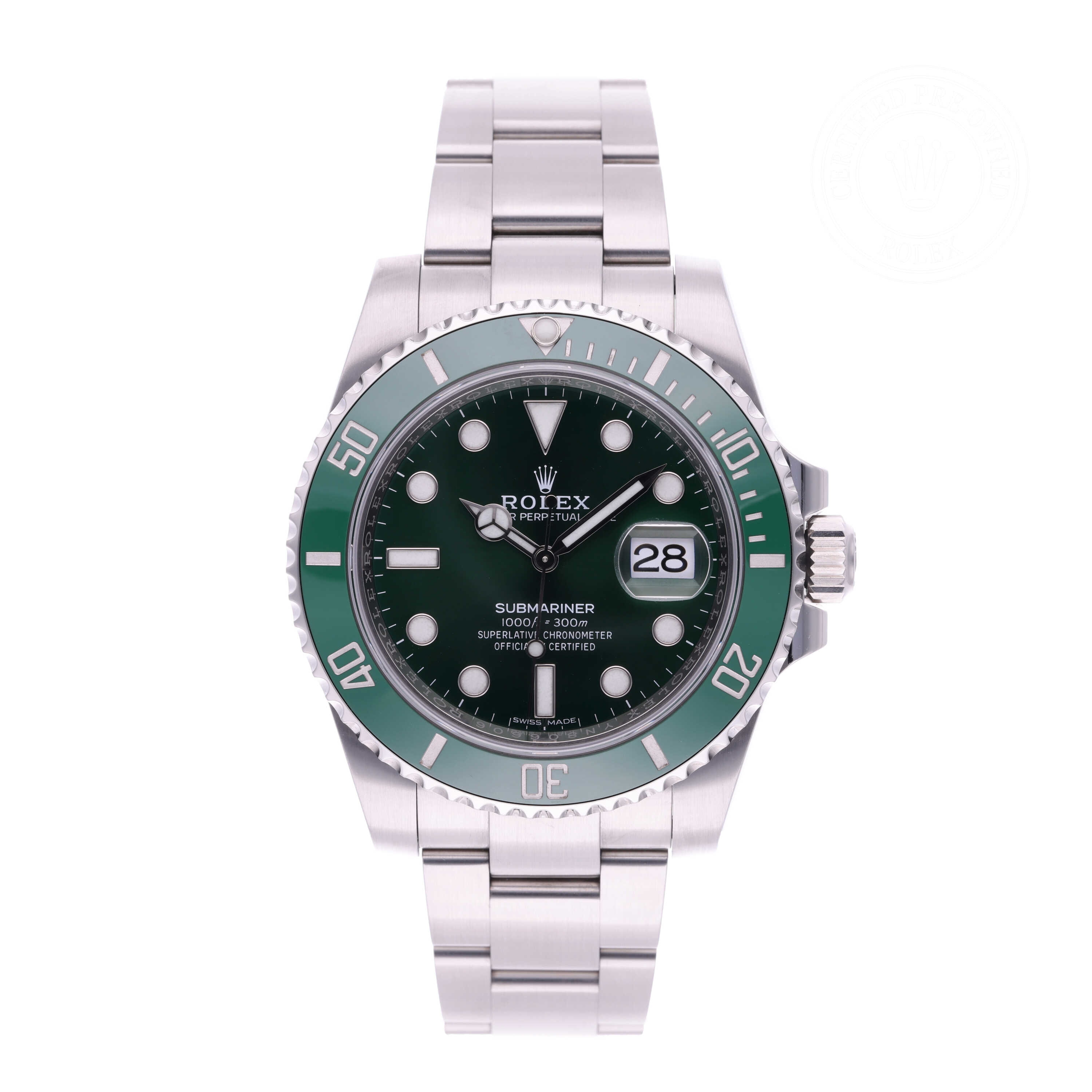 Rolex Submariner Date Official Certified Pre-Owned