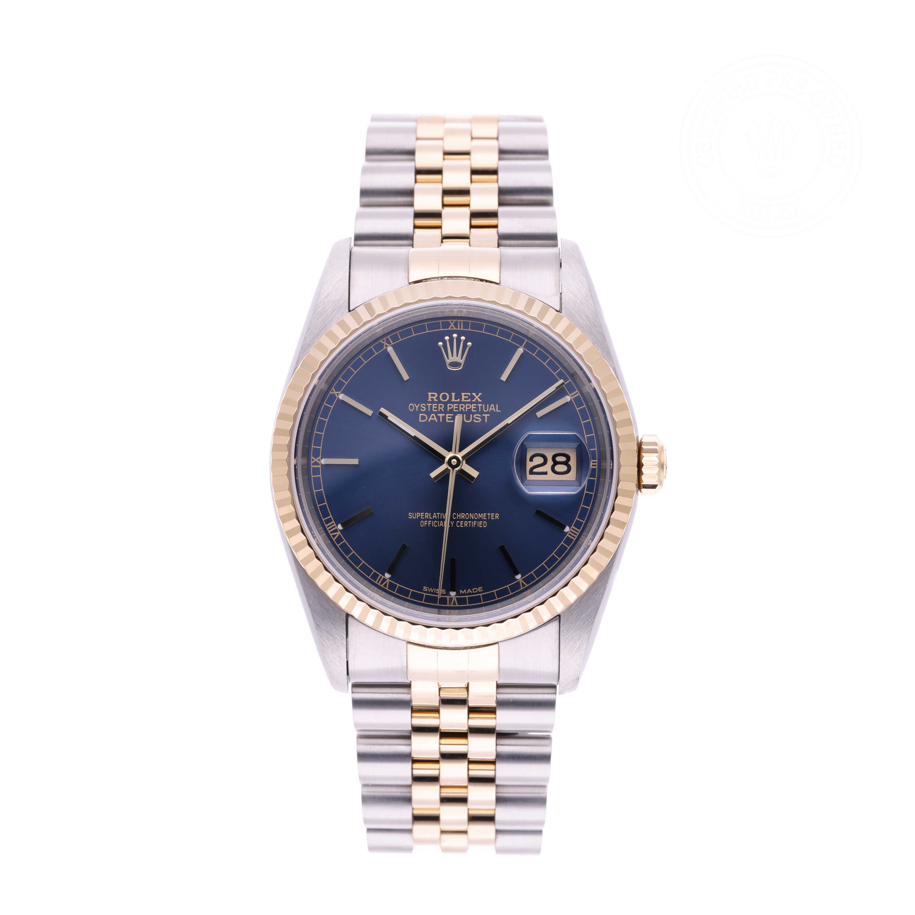 Rolex Datejust 36 Official Certified Pre-Owned