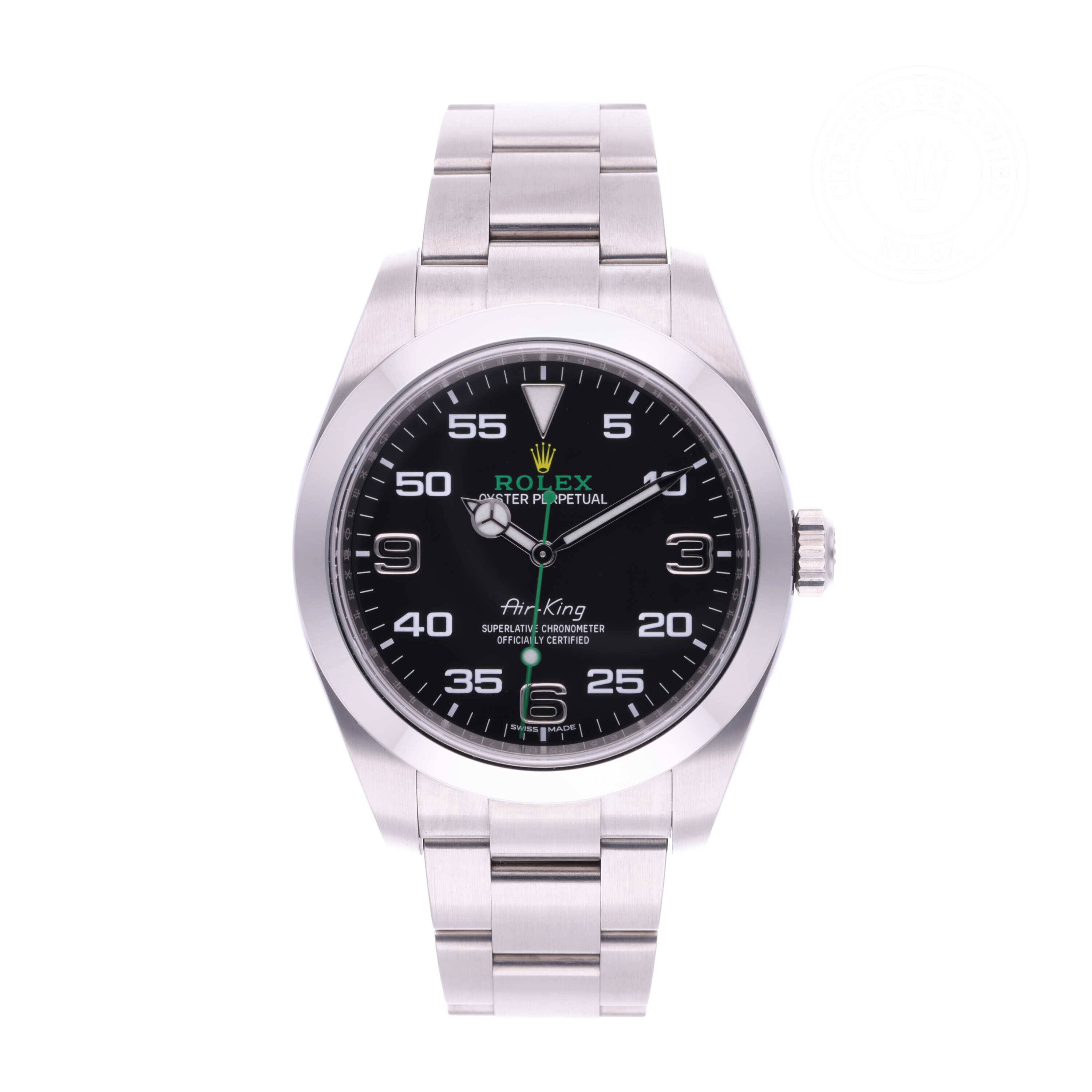 Rolex Air-King Official Certified Pre-Owned
