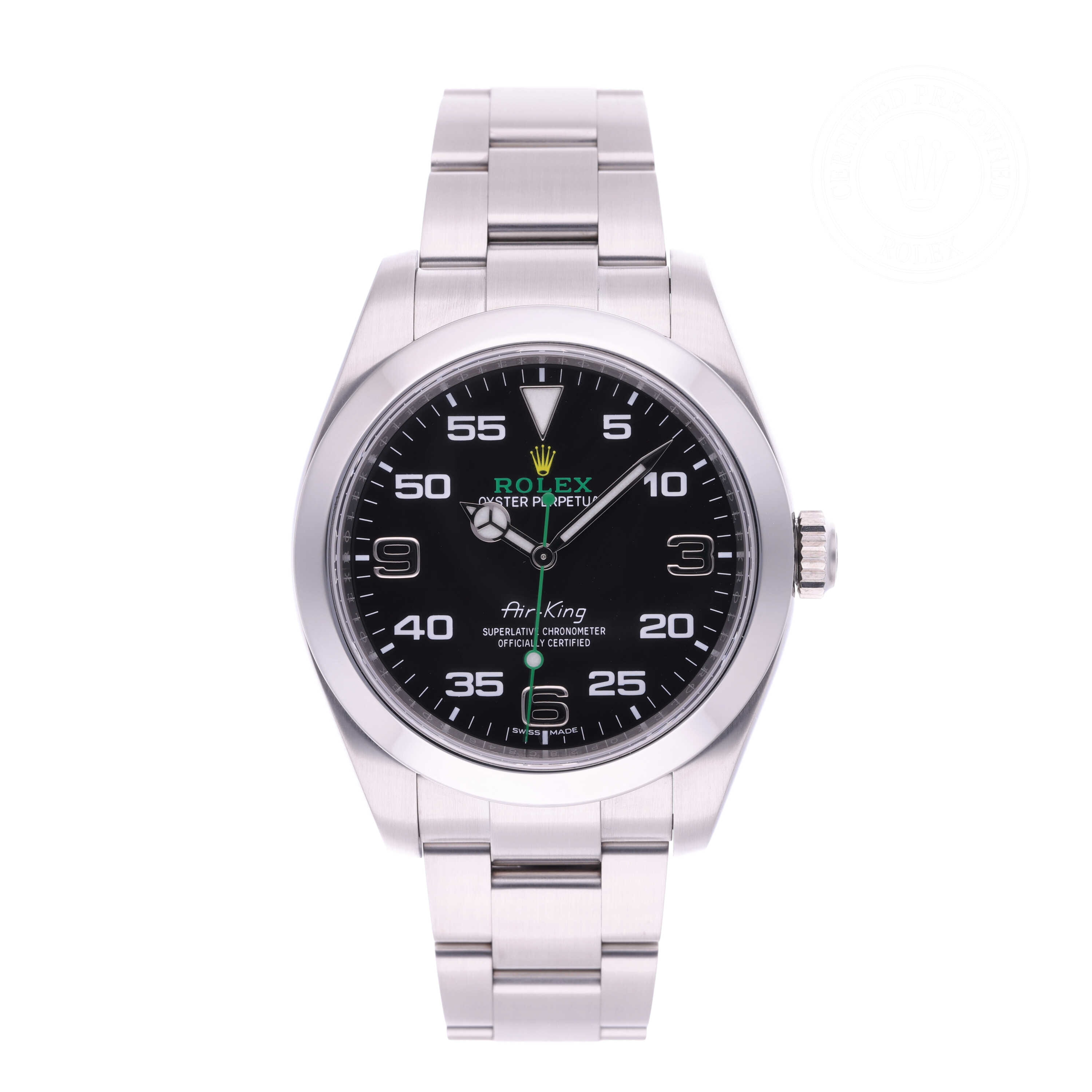 Rolex Air-King Official Certified Pre-Owned
