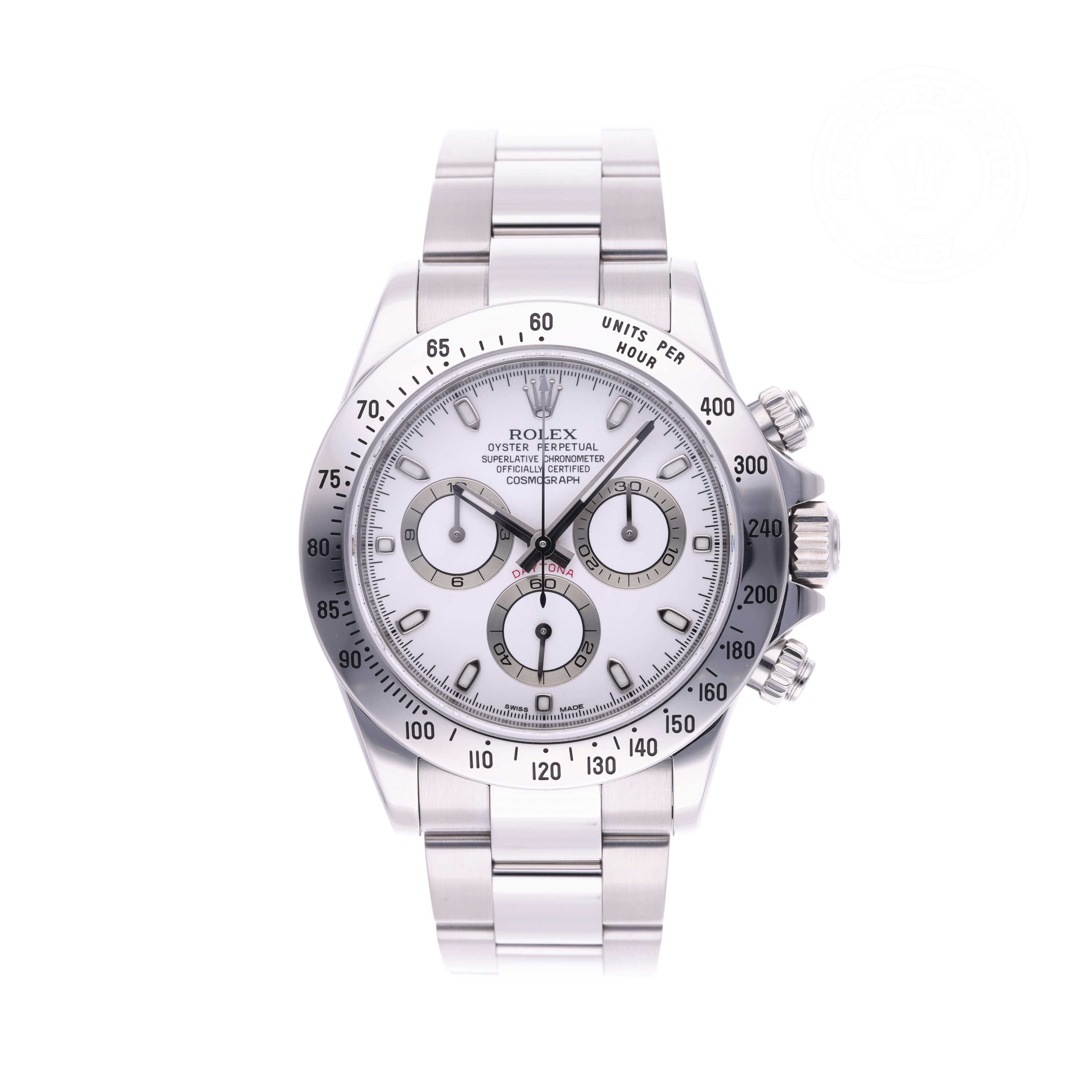 Rolex Cosmograph Daytona Official Certified Pre-Owned