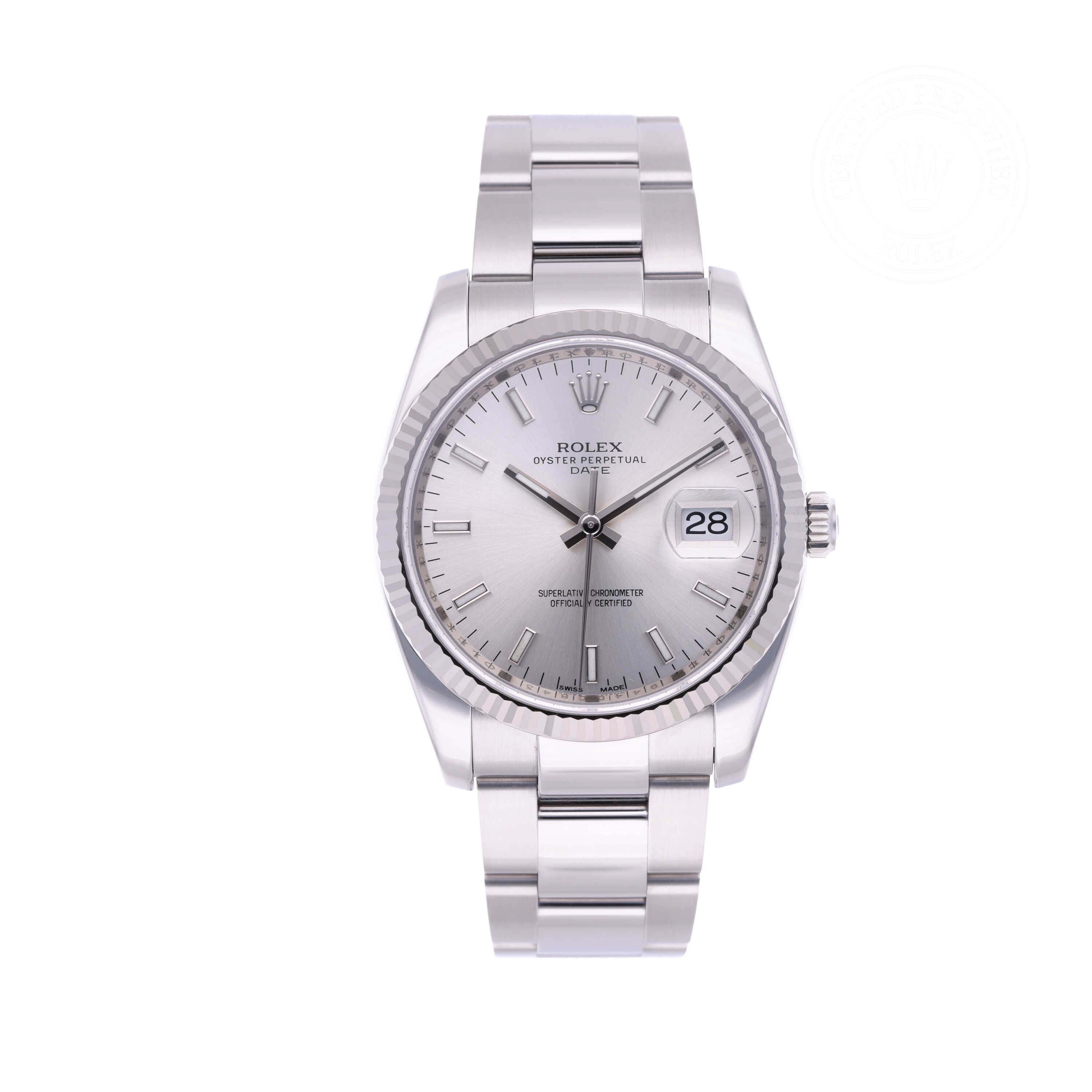 Rolex Datejust Official Certified Pre-Owned
