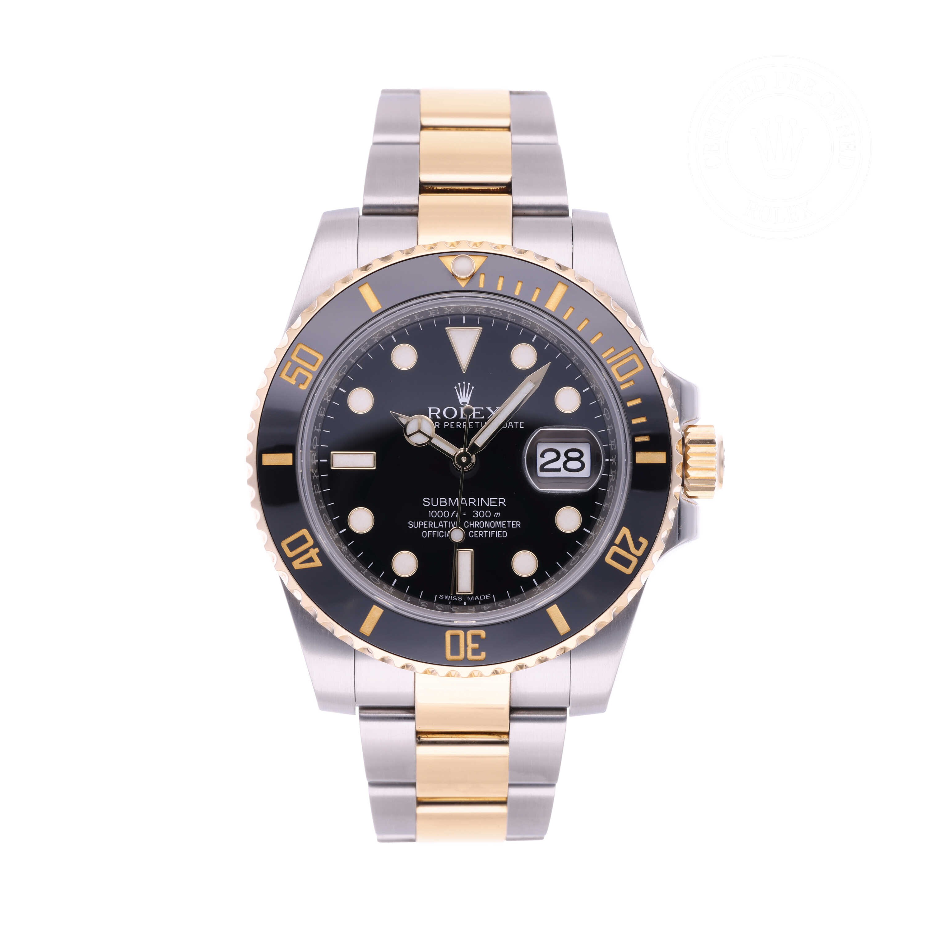 Rolex Submariner Date Official Certified Pre-Owned