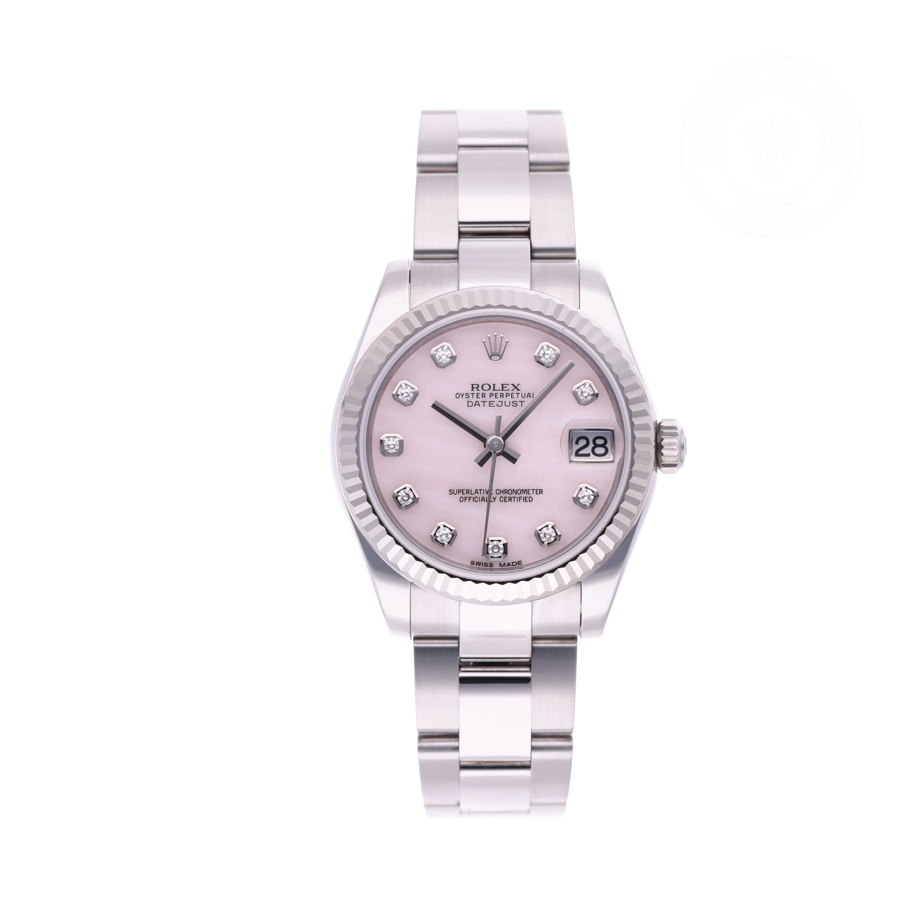 Rolex Datejust Official Certified Pre-Owned