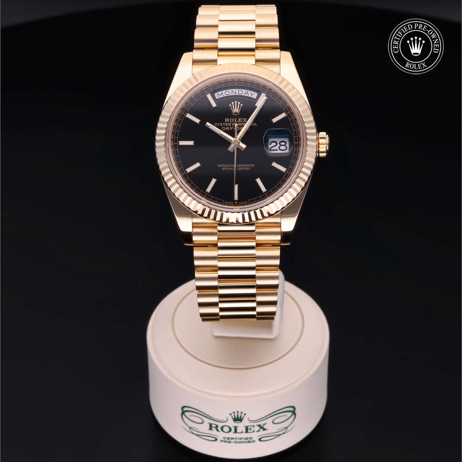 Pre owned rolex president 41mm cheap