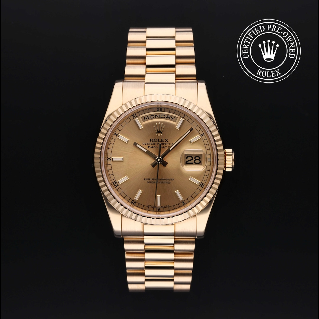 Rolex Rolex Certified Pre-Owned Day-Date 36 Rolex Rolex Certified Pre-Owned Day-Date 36