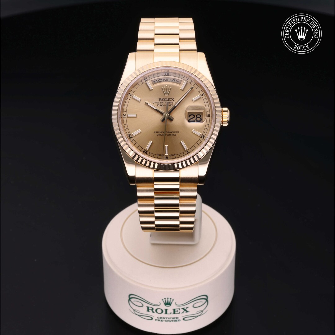 Rolex Rolex Certified Pre-Owned Day-Date 36 Rolex Rolex Certified Pre-Owned Day-Date 36