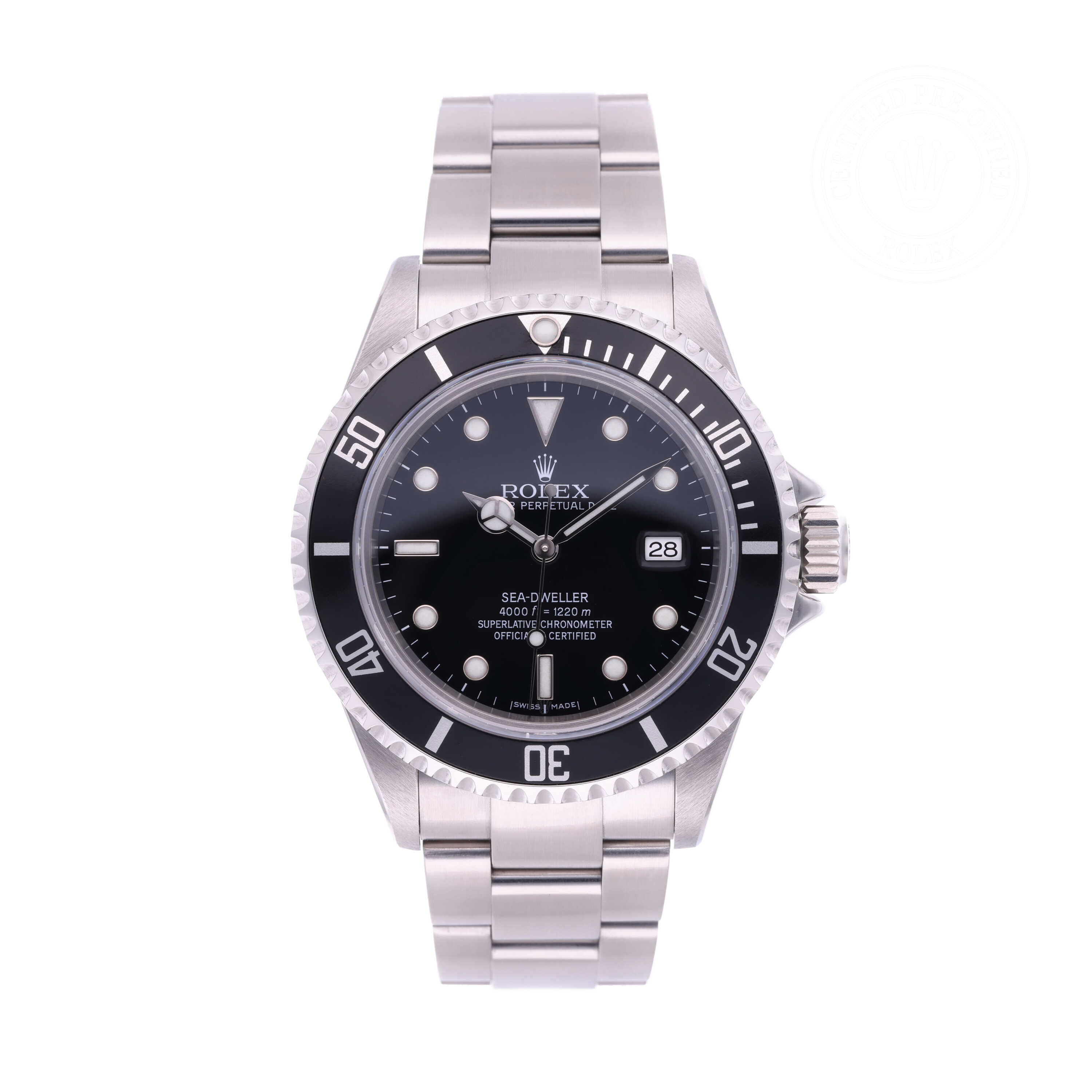 Rolex Sea-Dweller Official Certified Pre-Owned