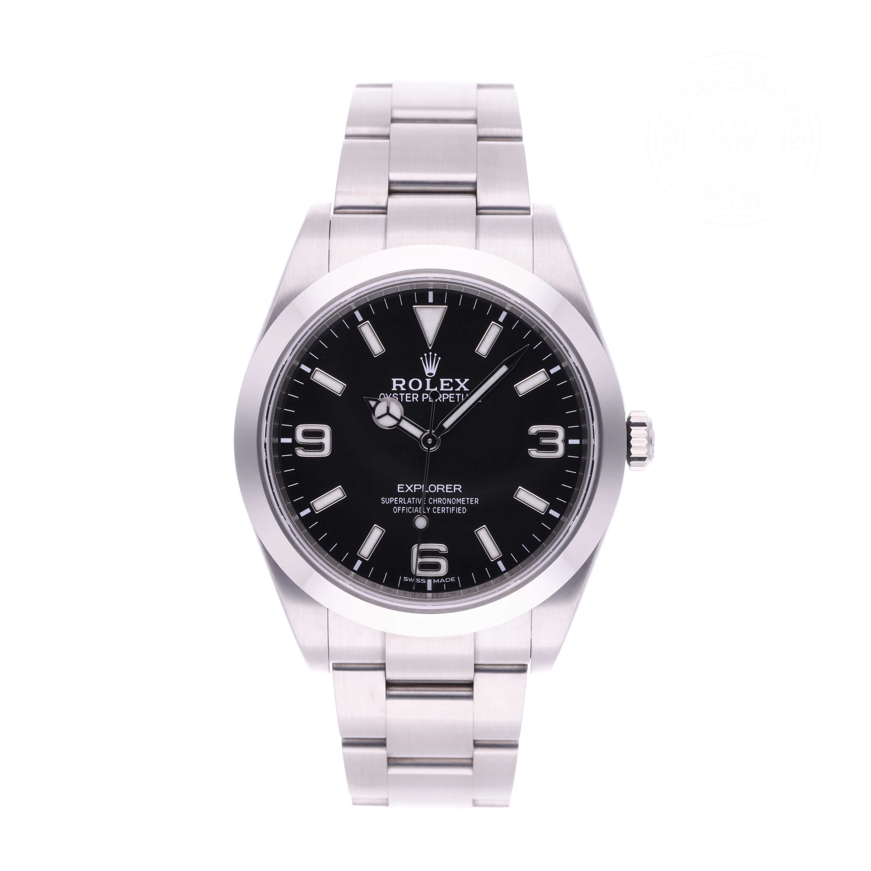 Rolex Explorer Official Certified Pre-Owned