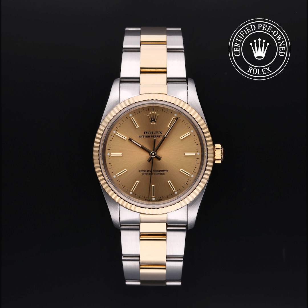 Rolex Rolex Certified Pre-Owned Oyster Perpetual 34 Rolex Rolex Certified Pre-Owned Oyster Perpetual 34