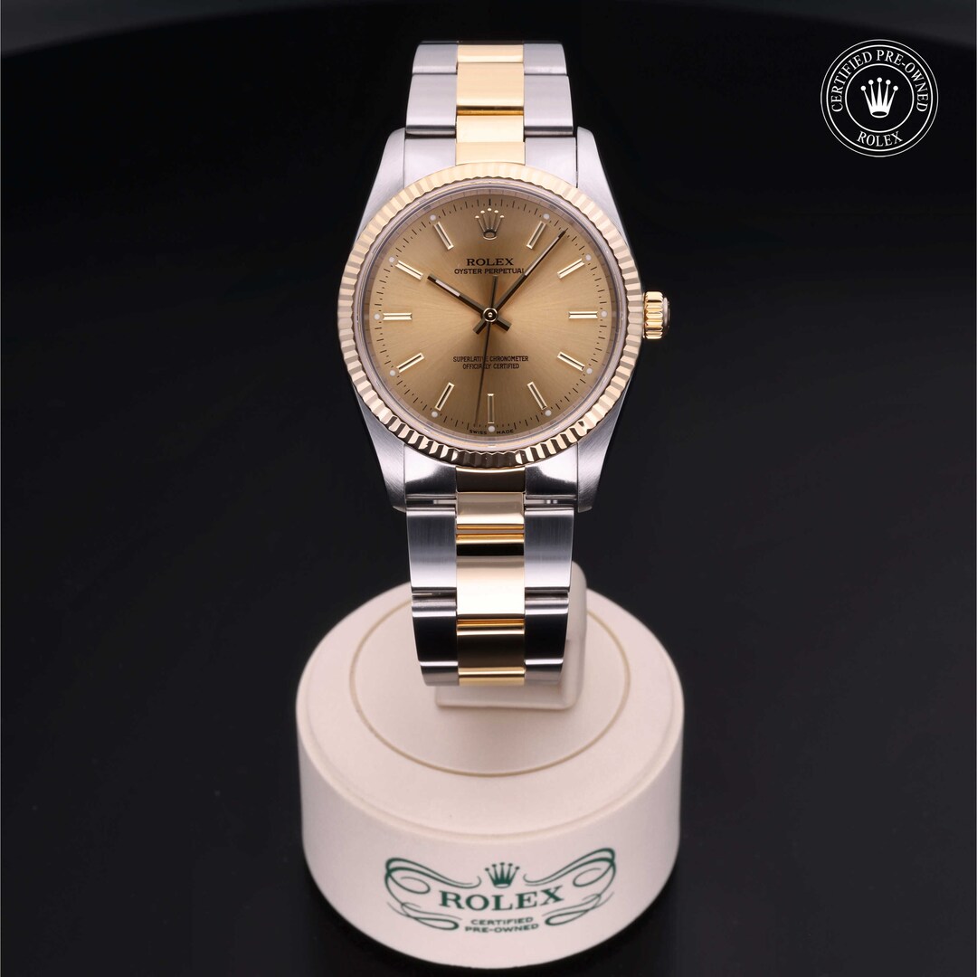 Rolex Rolex Certified Pre-Owned Oyster Perpetual 34 Rolex Rolex Certified Pre-Owned Oyster Perpetual 34