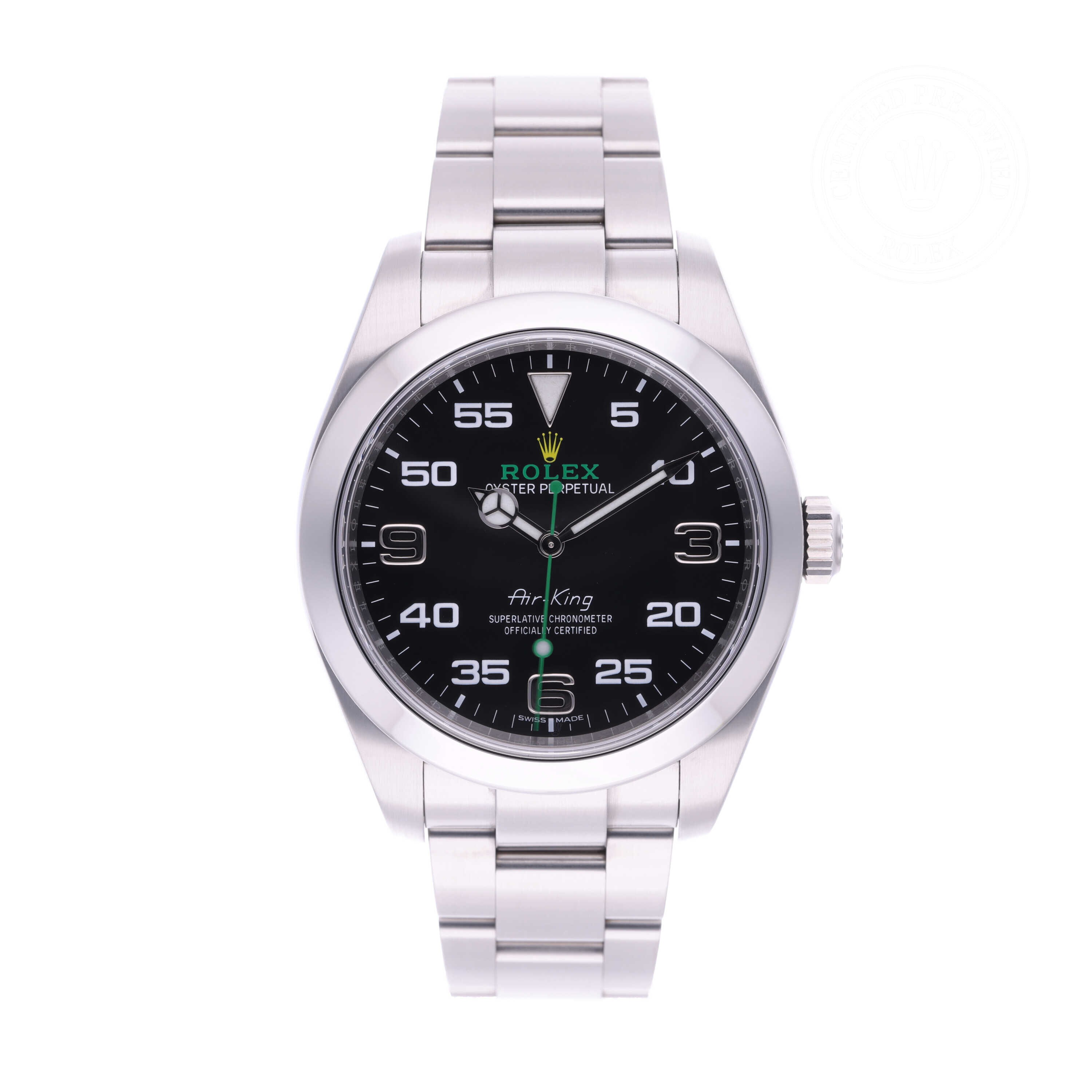 Rolex Air-King Official Certified Pre-Owned