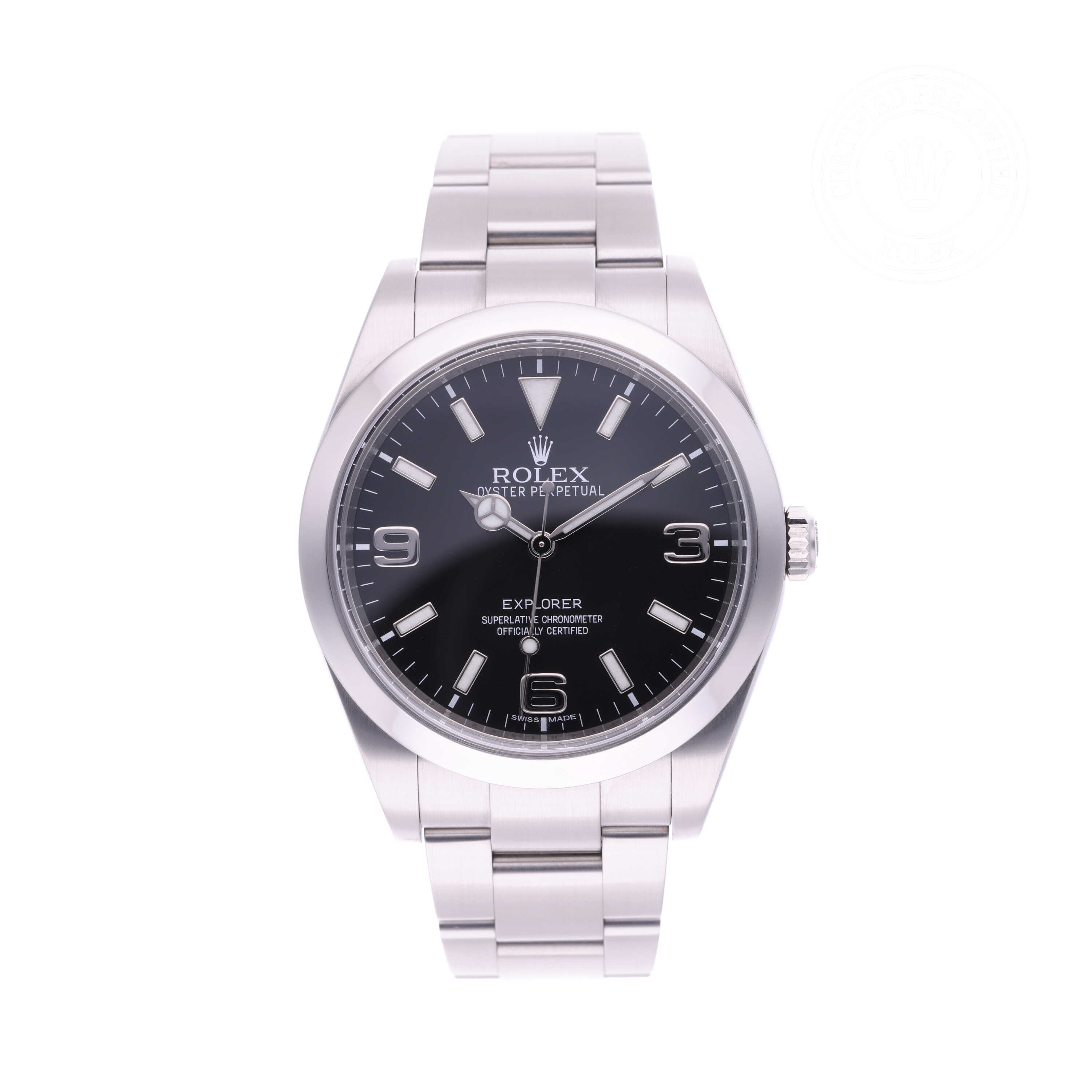 Rolex Explorer Official Certified Pre-Owned
