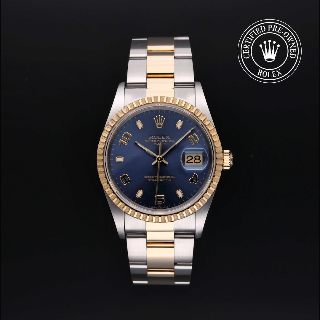 Rolex Certified Pre-Owned Date 34 Rolex Certified Pre-Owned Date 34