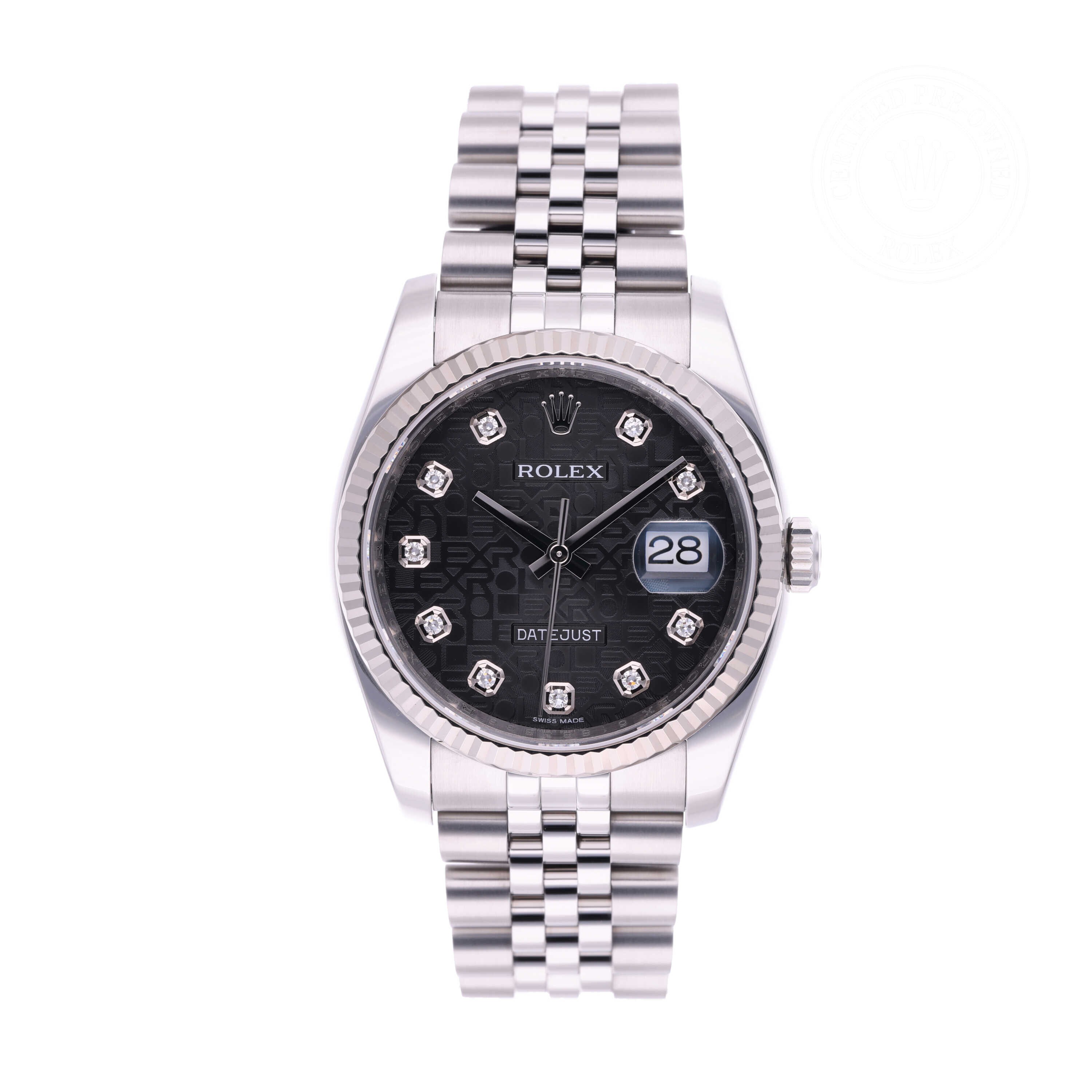 Rolex Datejust Official Certified Pre-Owned