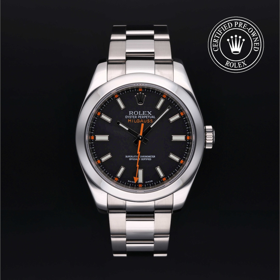 Rolex Certified Pre Owned Milgauss Watches Of Switzerland UK