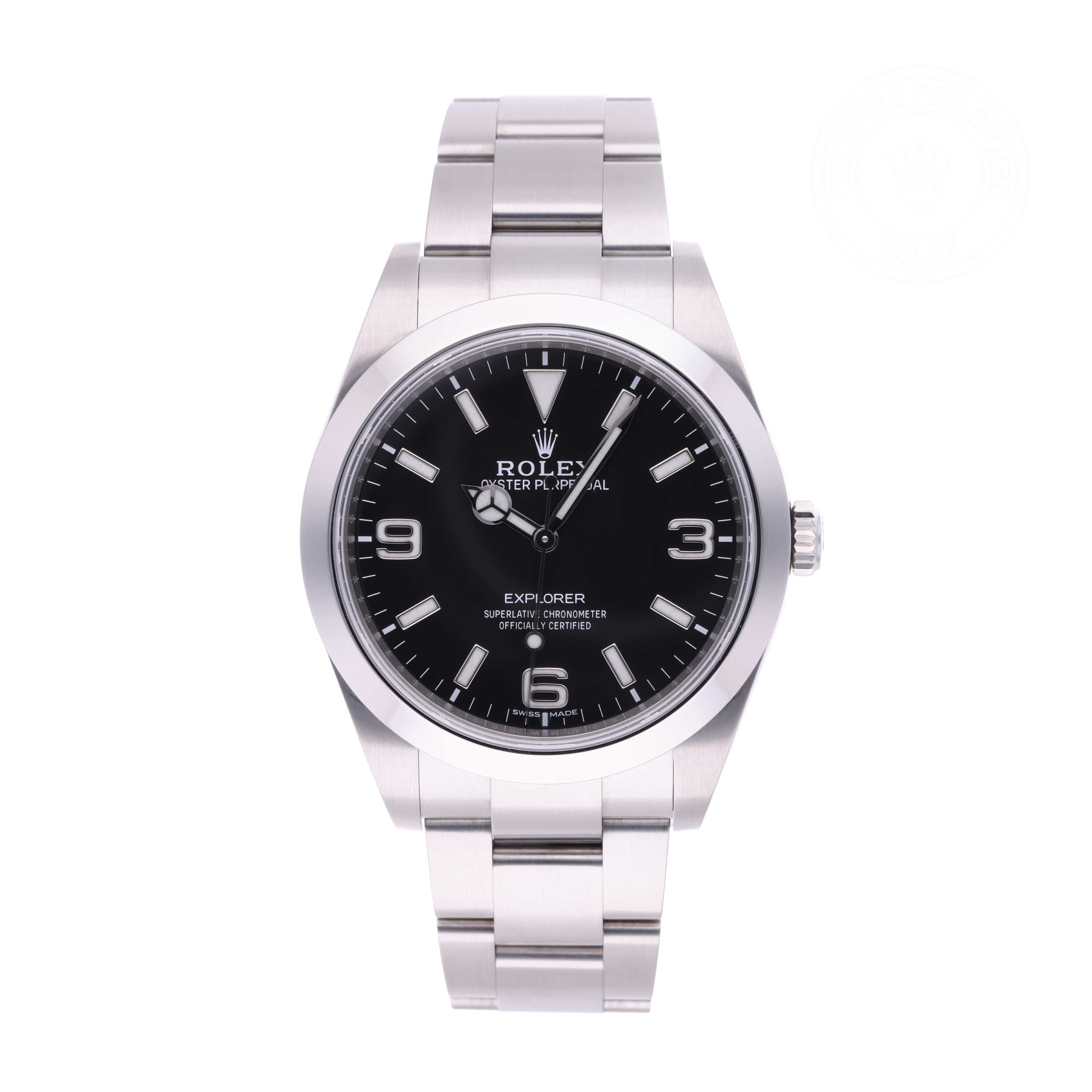 Rolex Explorer Official Certified Pre-Owned