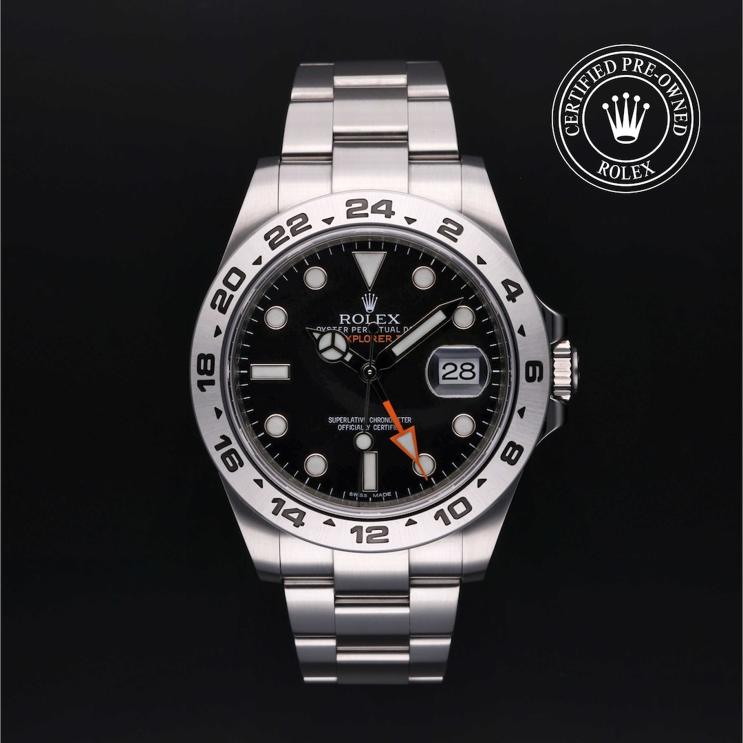 Rolex Certified Pre-Owned Explorer II Rolex Certified Pre-Owned Explorer II