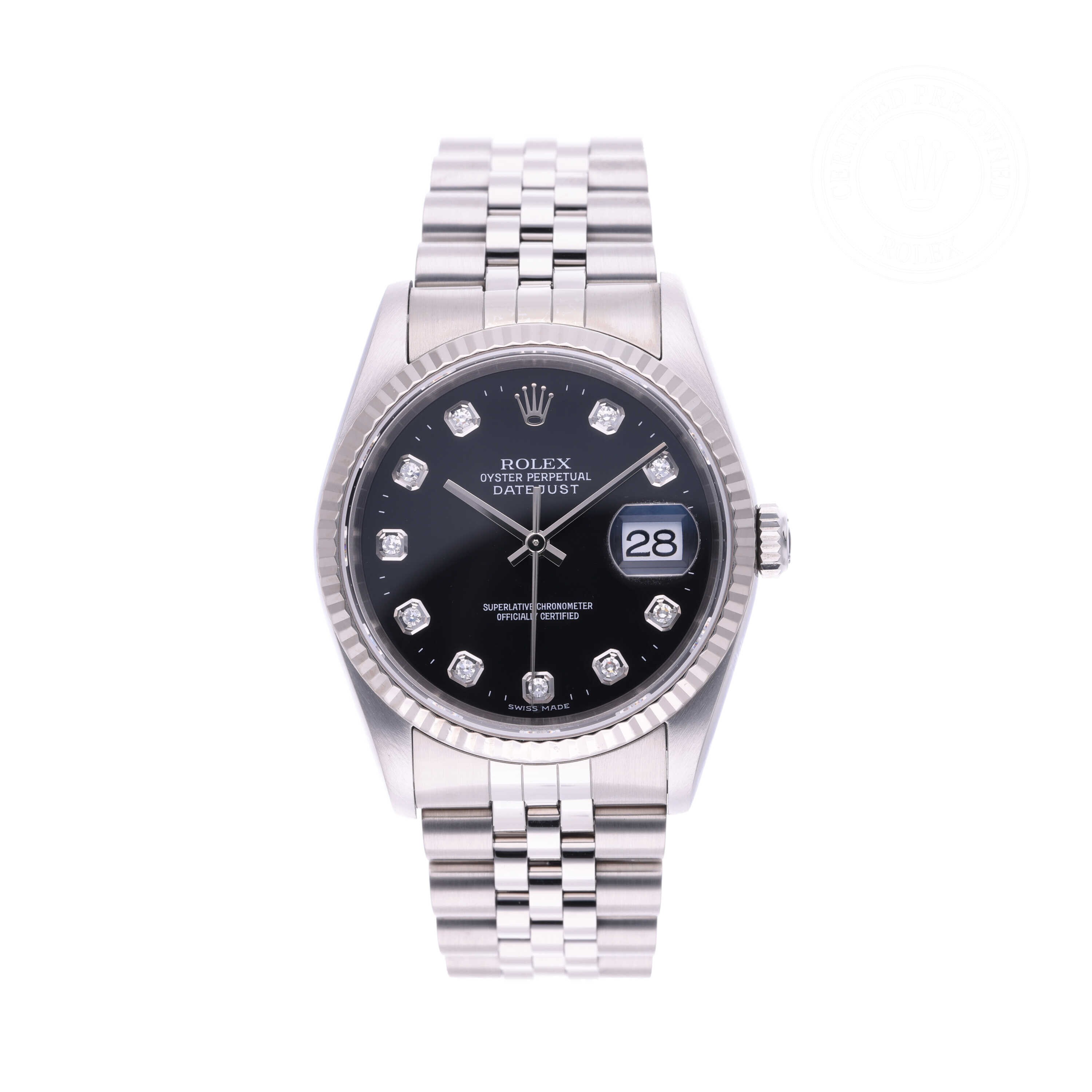 Rolex Datejust 36 Official Certified Pre-Owned