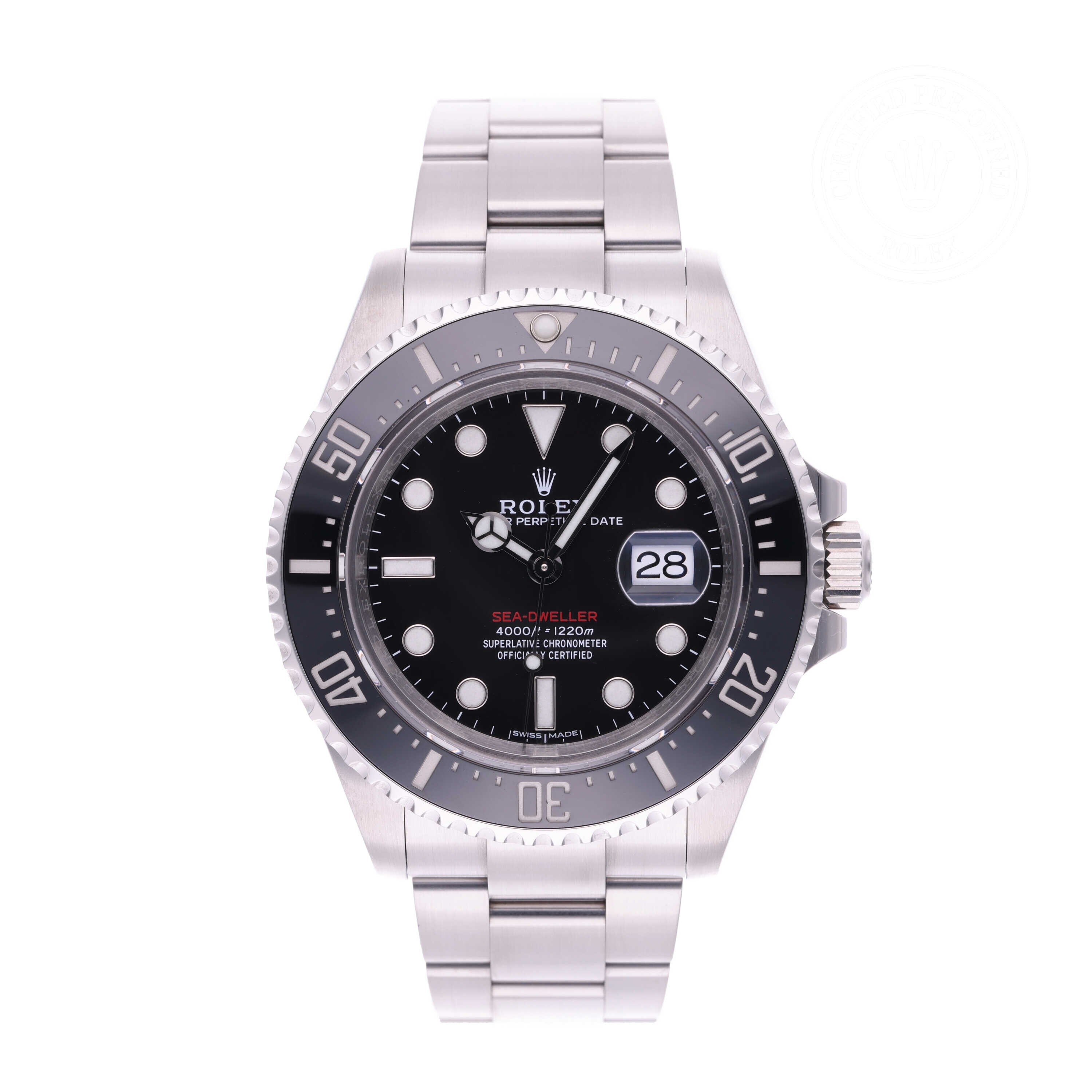 Rolex Sea-Dweller Official Certified Pre-Owned