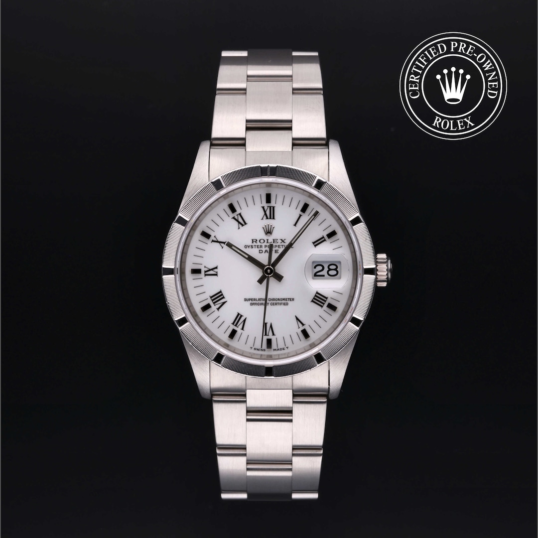 Rolex Rolex Certified Pre-Owned Date 34 Rolex Rolex Certified Pre-Owned Date 34