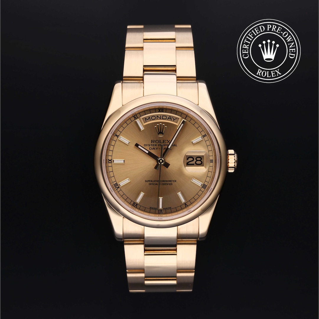 Rolex Certified Pre-Owned Day-Date 36 Rolex Certified Pre-Owned Day-Date 36