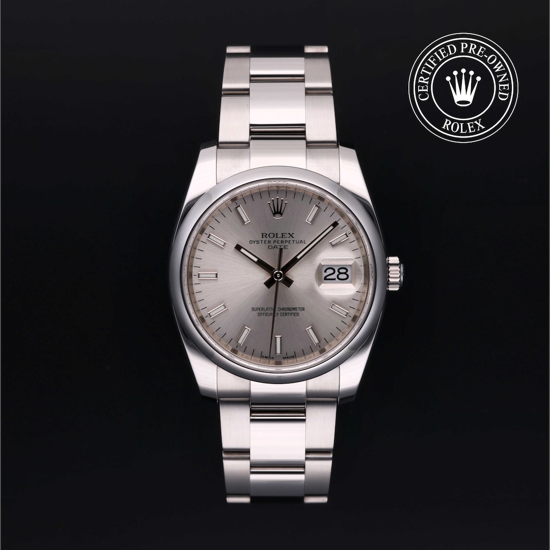 Rolex Certified Pre-Owned Date 34 Rolex Certified Pre-Owned Date 34