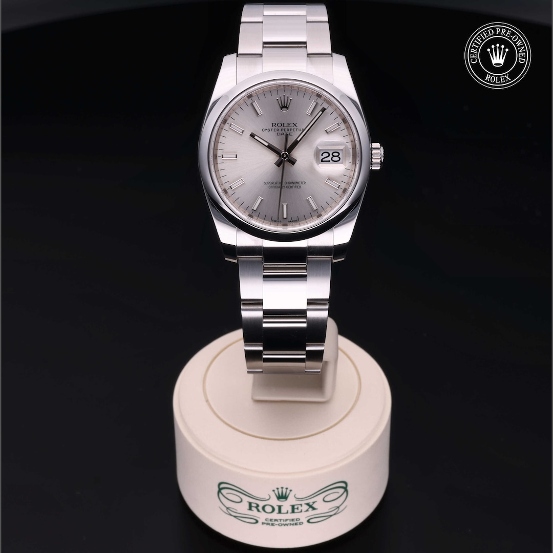 Rolex Rolex Certified Pre-Owned Date 34 Rolex Rolex Certified Pre-Owned Date 34