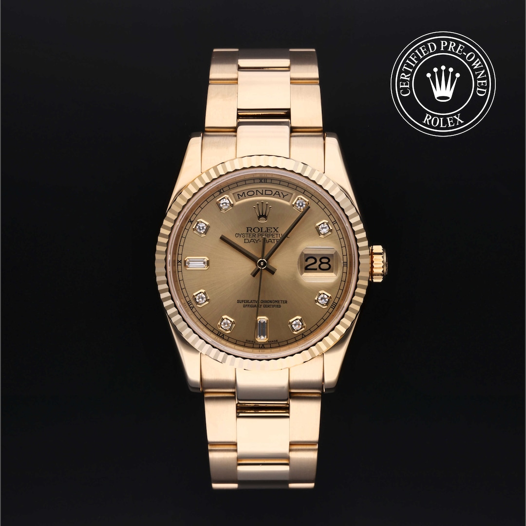 Rolex Rolex Certified Pre-Owned Day-Date Rolex Rolex Certified Pre-Owned Day-Date