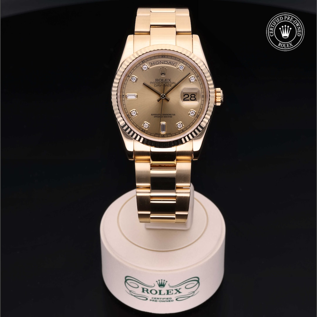 Rolex Rolex Certified Pre-Owned Day-Date Rolex Rolex Certified Pre-Owned Day-Date